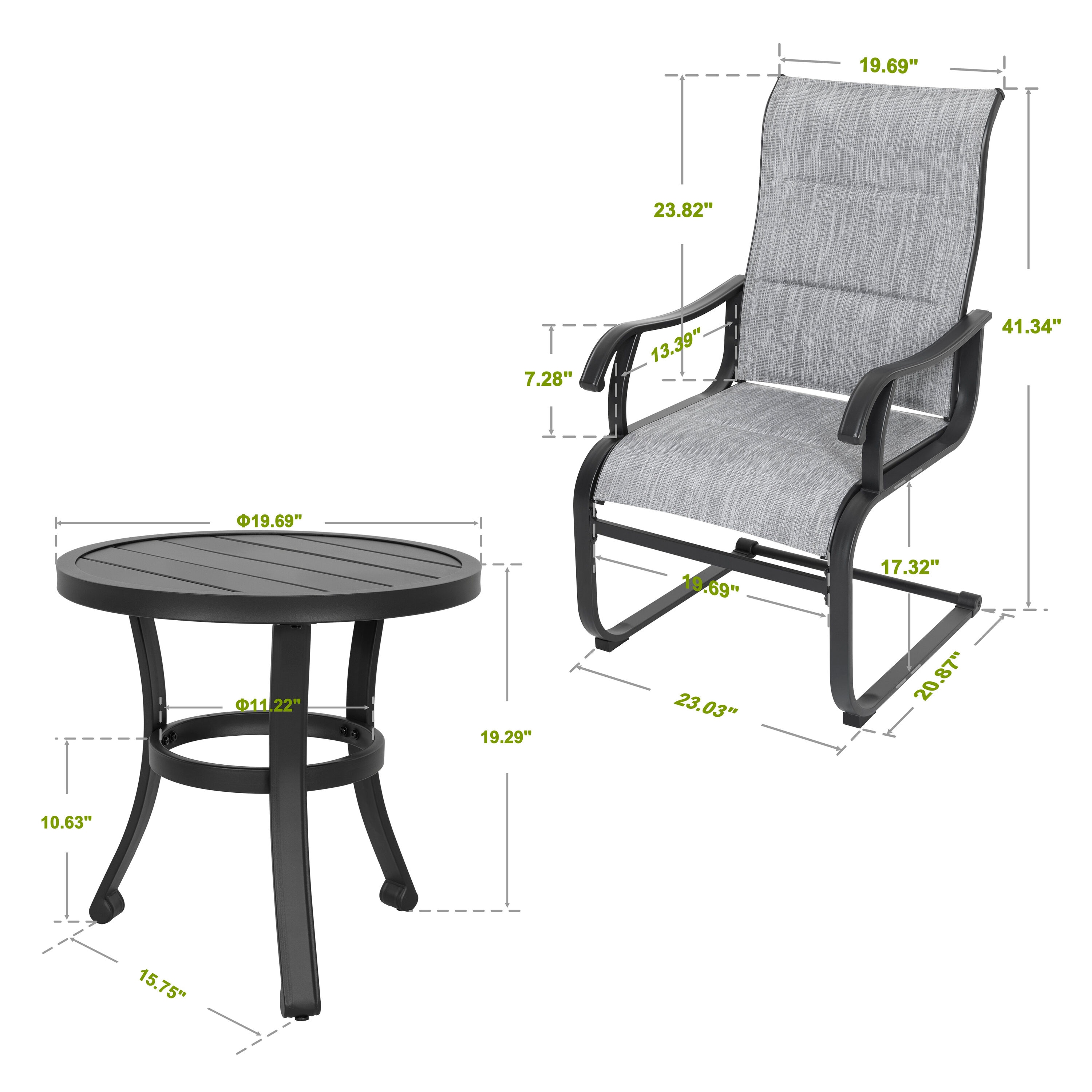 Nuu Garden SID002-01 Patio-Dining-Sets - View #4
