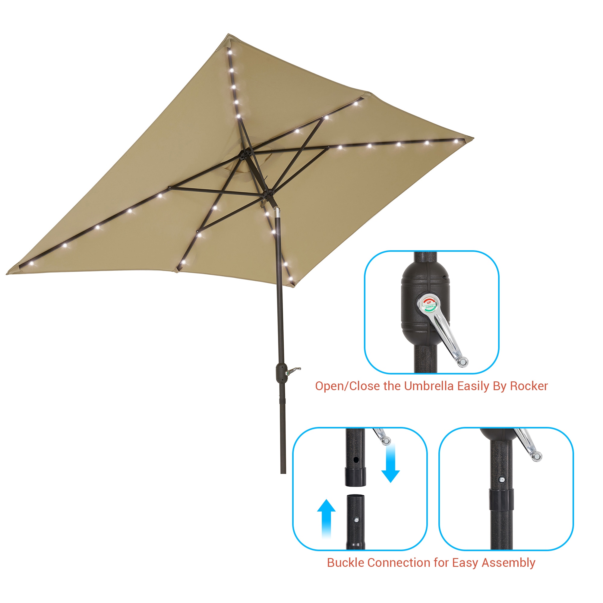 ACEGOSES LW-RLED16SD Umbrellas-2 - View #9