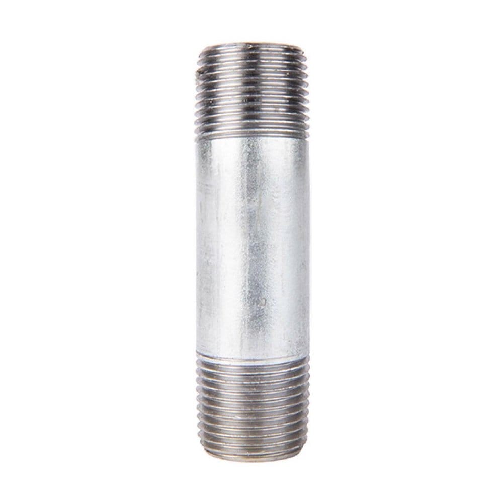 STZ  Industries 1/8 in. MIP each X 1/8 in. D MIP Galvanized Steel 3 in. L Nipple (Pack 5)