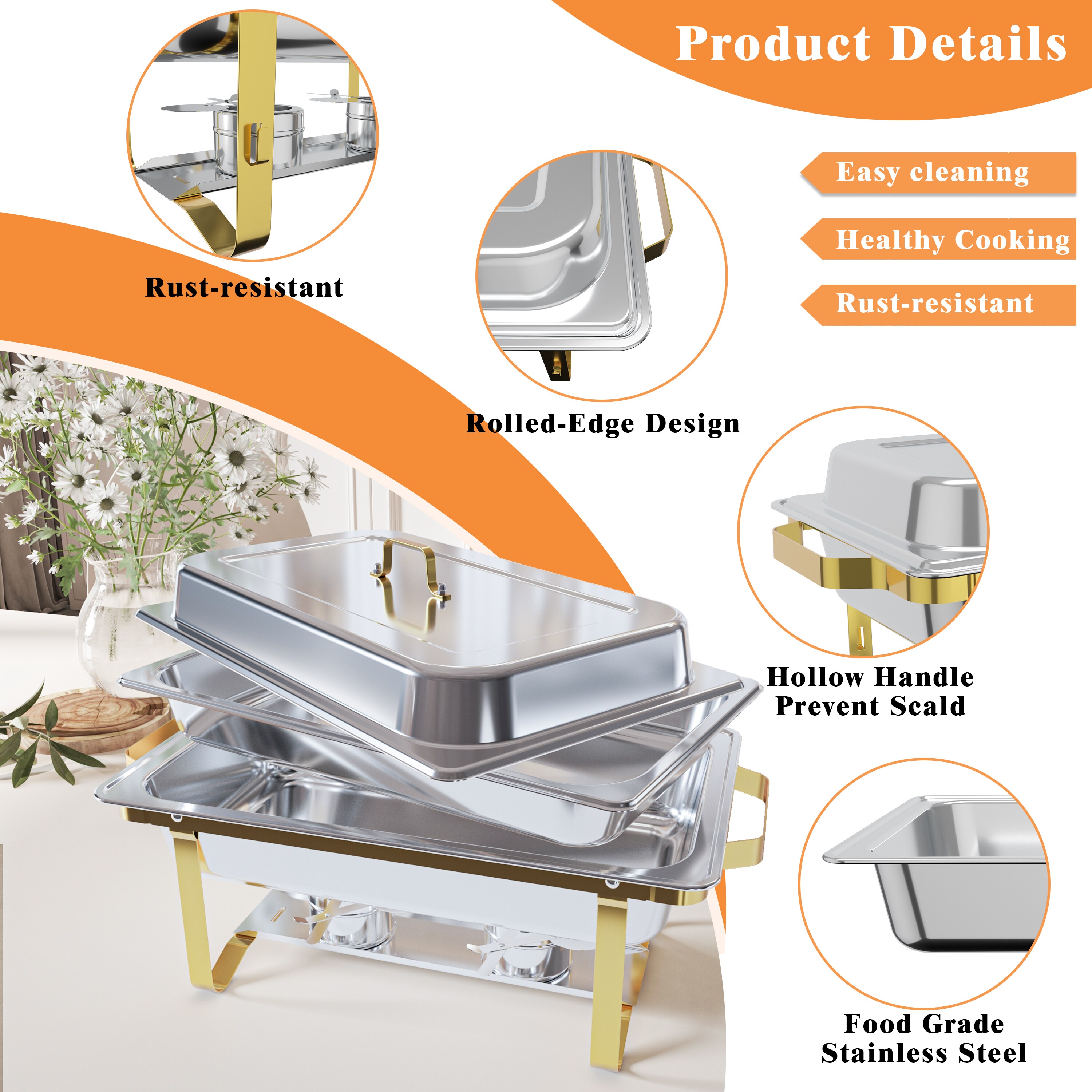 LOVMOR L-CD546-4 Buffet-Servers - View #2