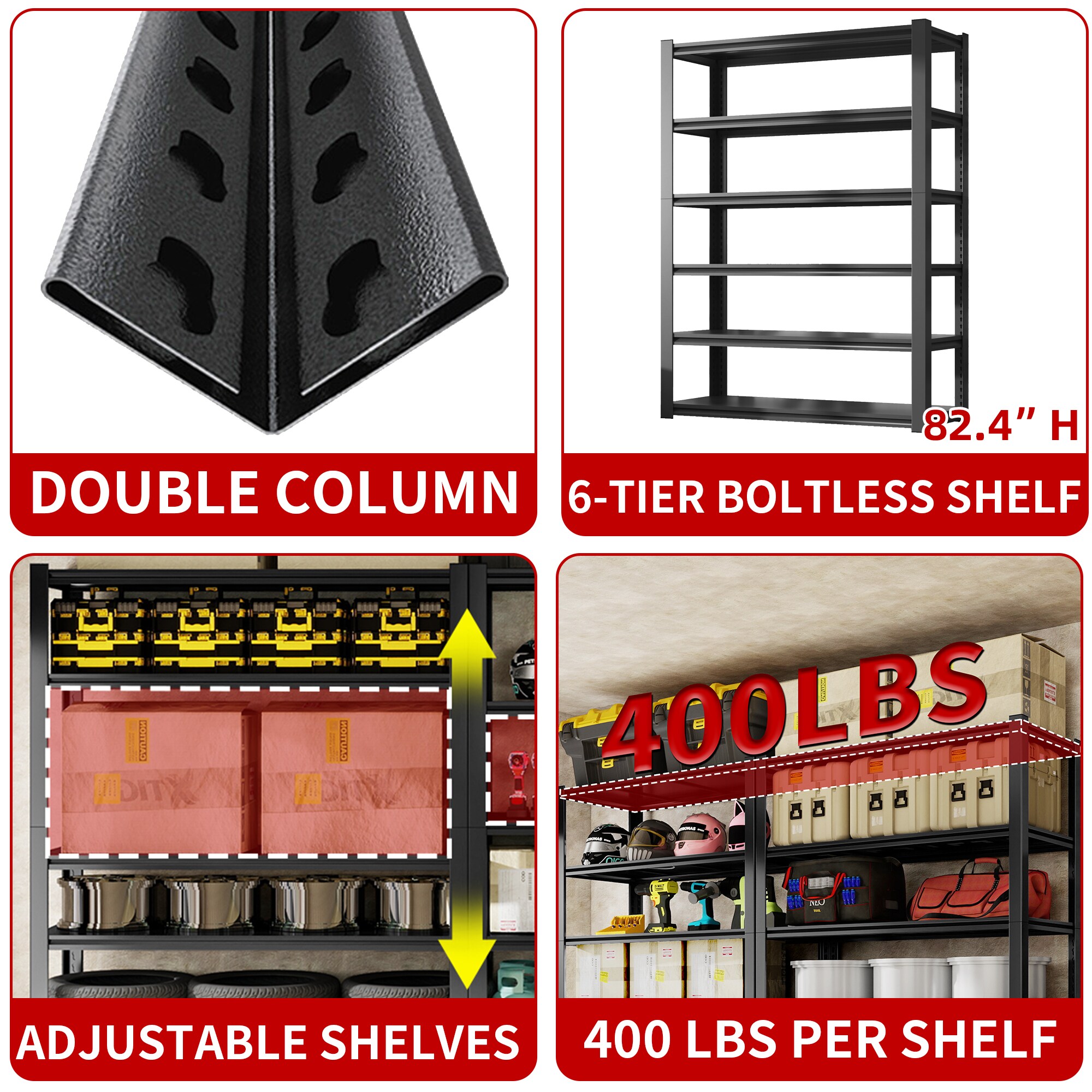 ToolCat BZ-2-157-JYG Free-Standing-Shelving - View #2