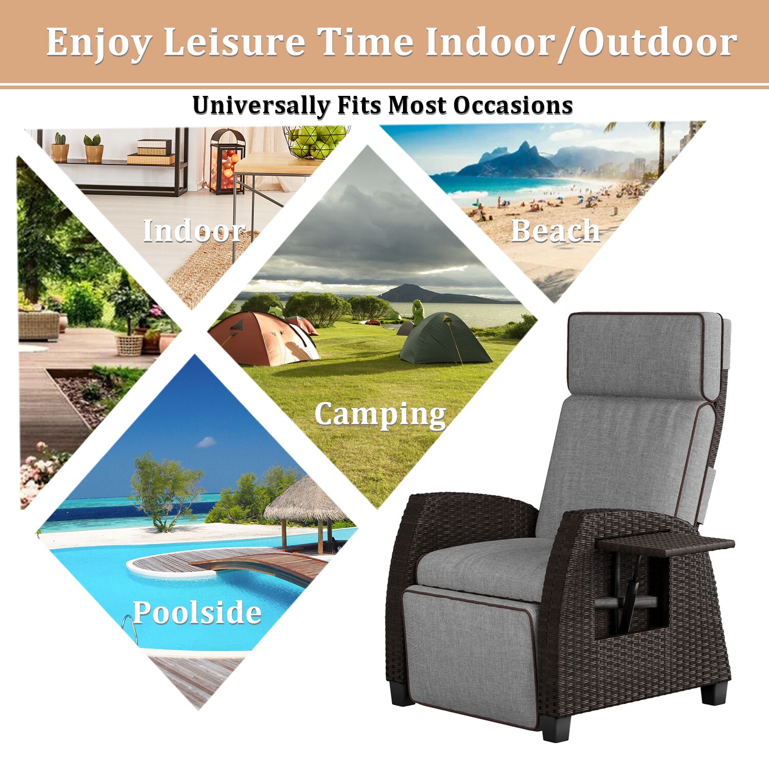 Lowes deals outdoor recliner