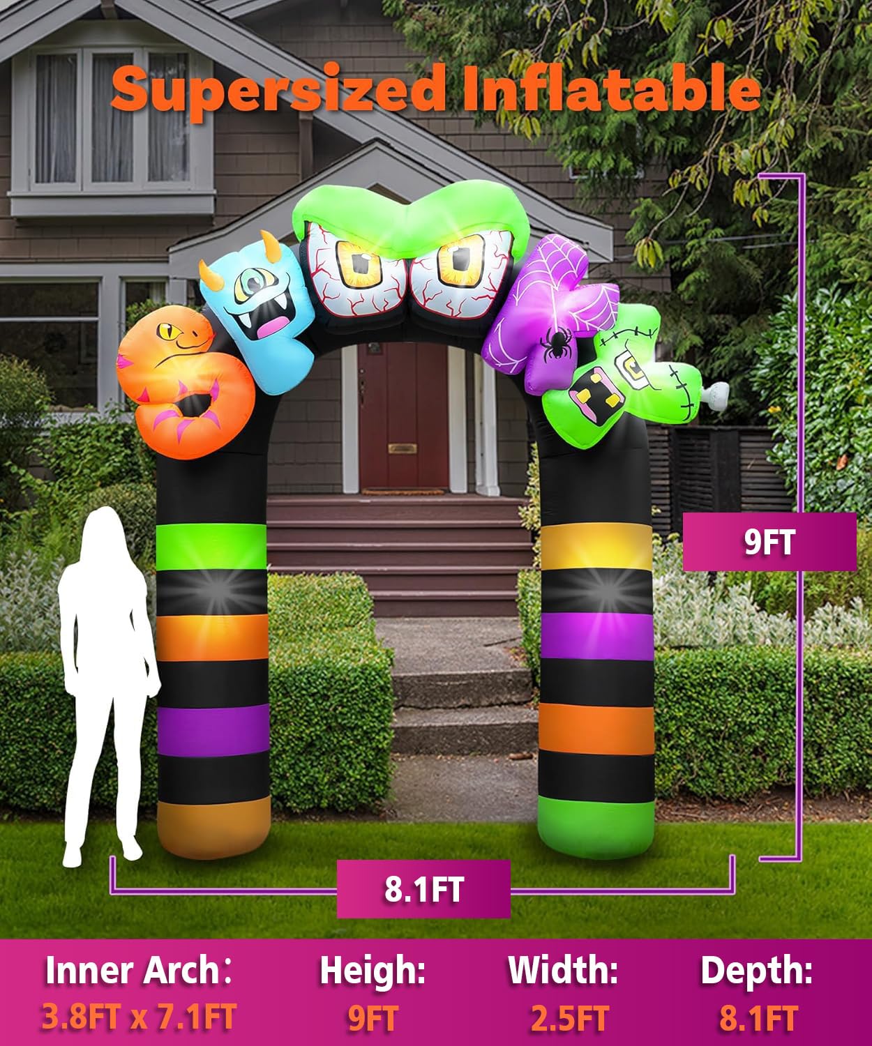 AKSCYZM LAK0821K889 Outdoor-Halloween-Decor - View #2