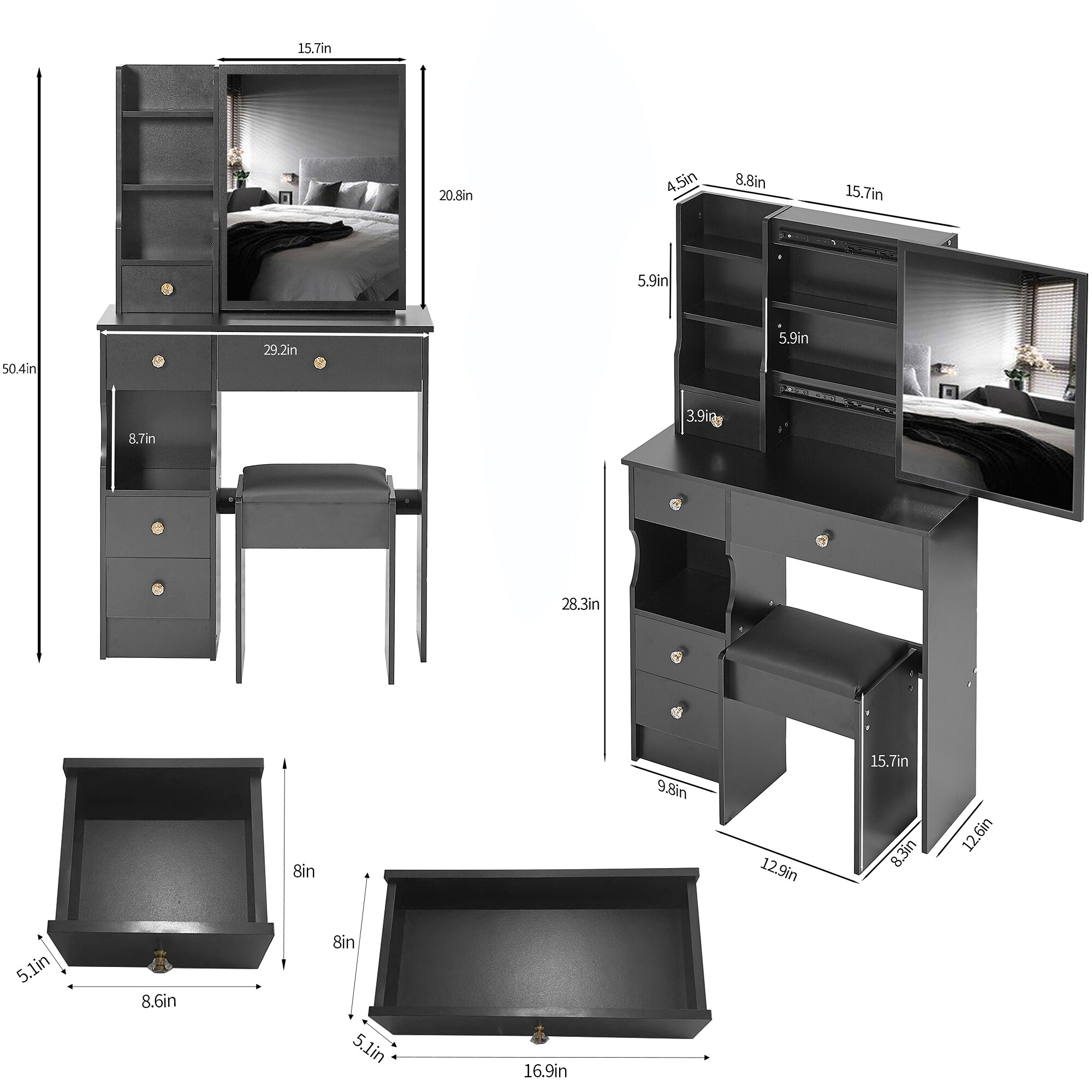 Lycvki MUT-21 Bedroom-Vanities - View #6