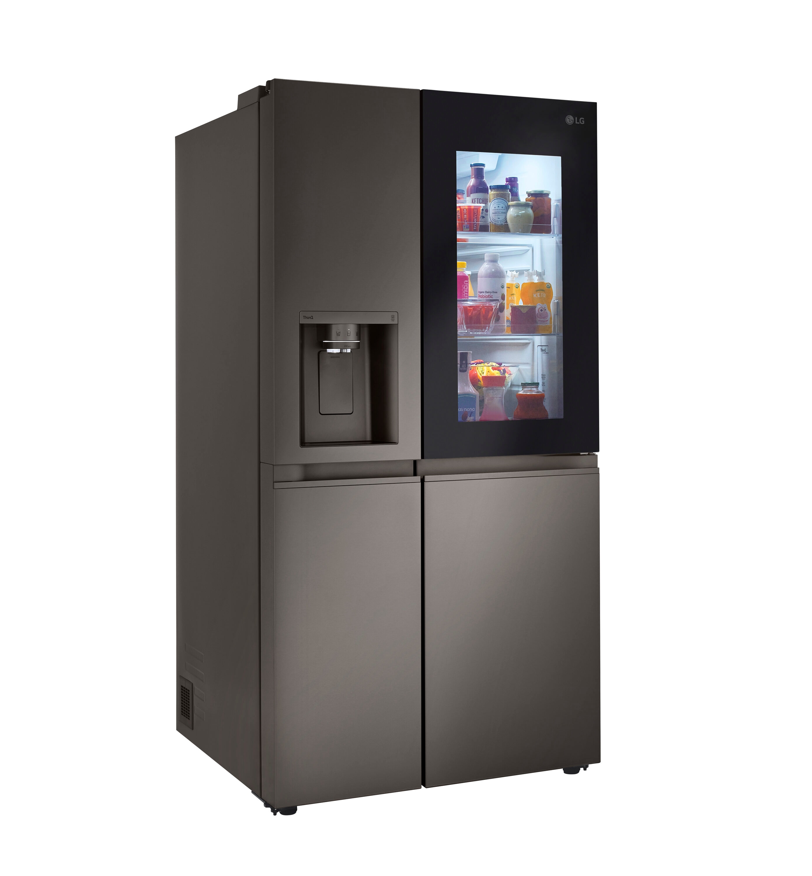 LG 27pᶟ Refrigeradora Side-By-Side InstaView™ LRSOS2706D