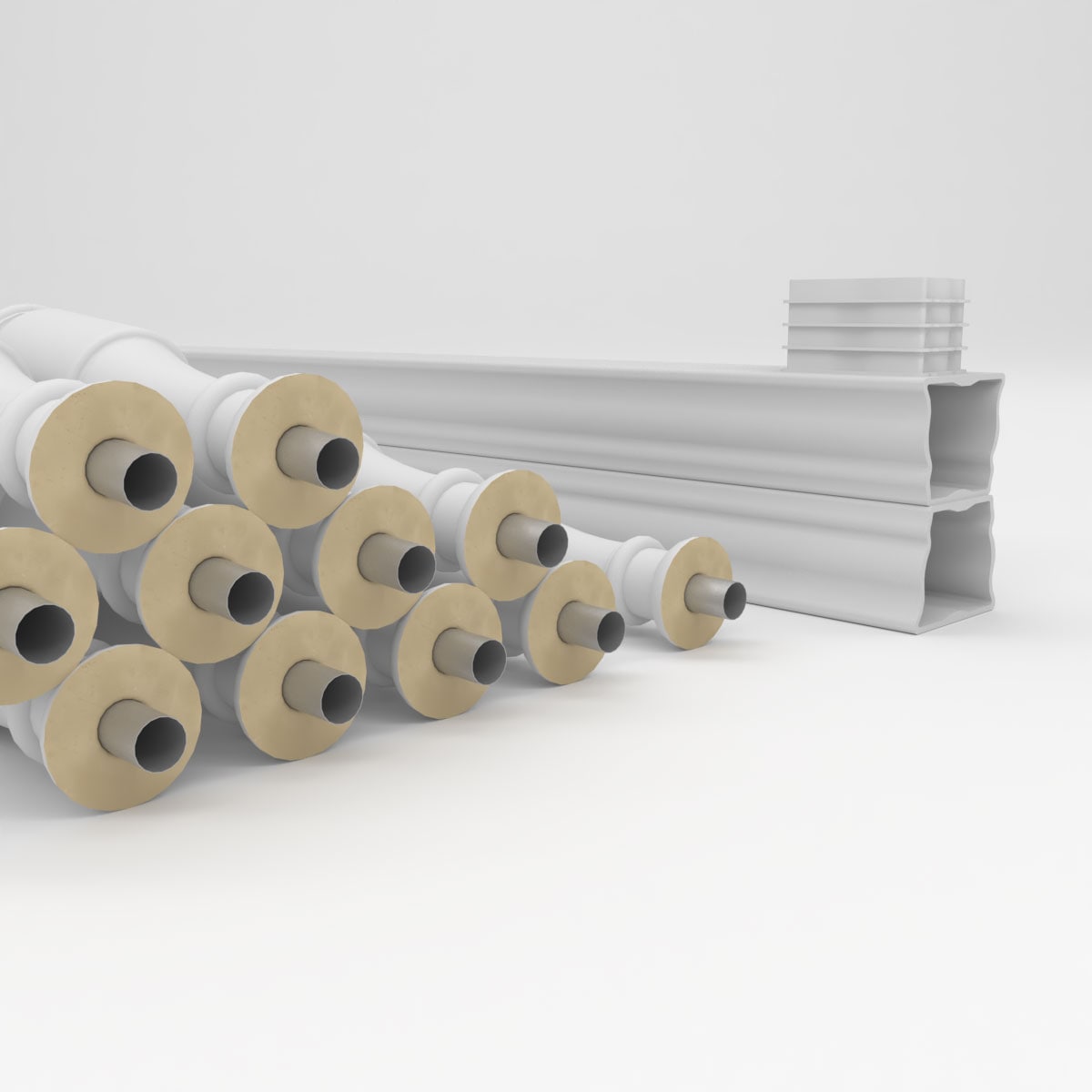 Ekena Millwork BALK32X072HMN railings - View #6