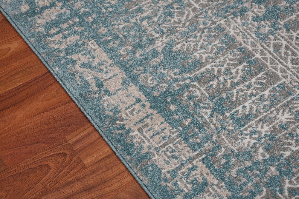 MSRUGS ZARA-100-GRY-BLU-23 rugs - View #3