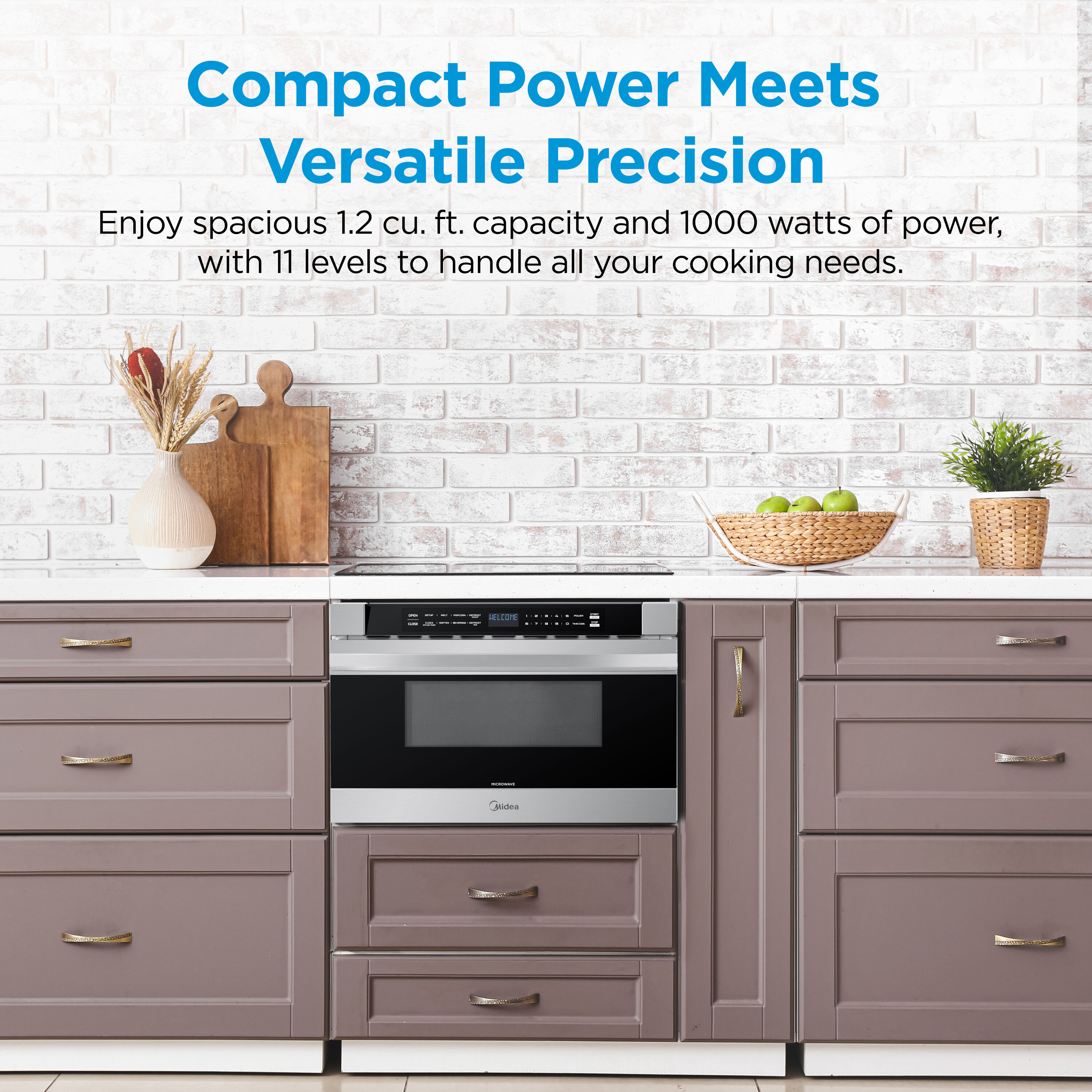 Midea MMB12S2AS Microwave-Drawers - View #2