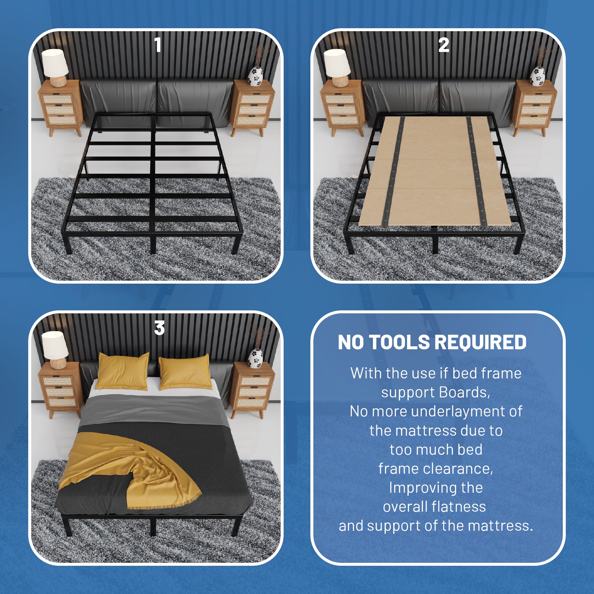 Glance Low profile Full Box Spring