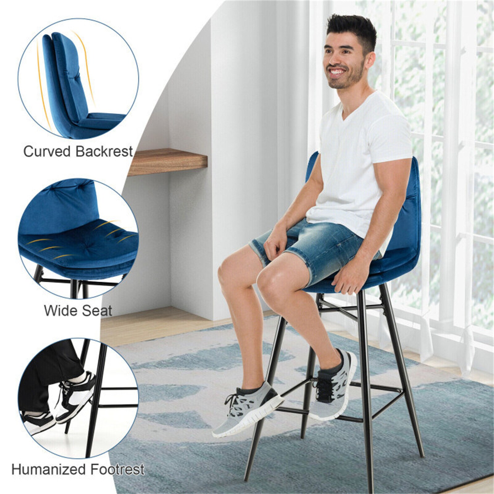 BESTCOSTY D0102LJWH219NW-ZY stools - View #5