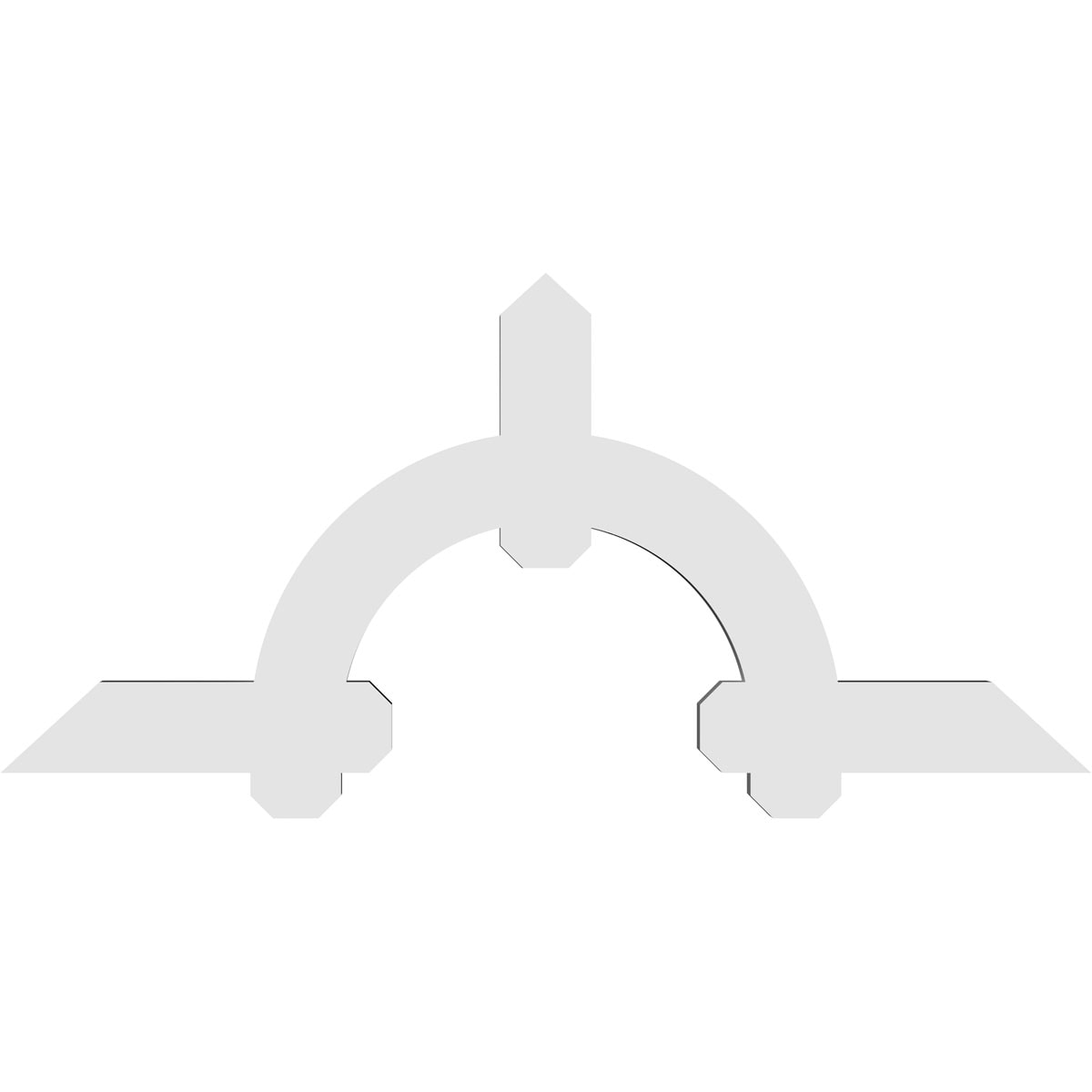 Ekena Millwork GBP048X22X0204ERI00 Exterior-Brackets-Braces - View #4