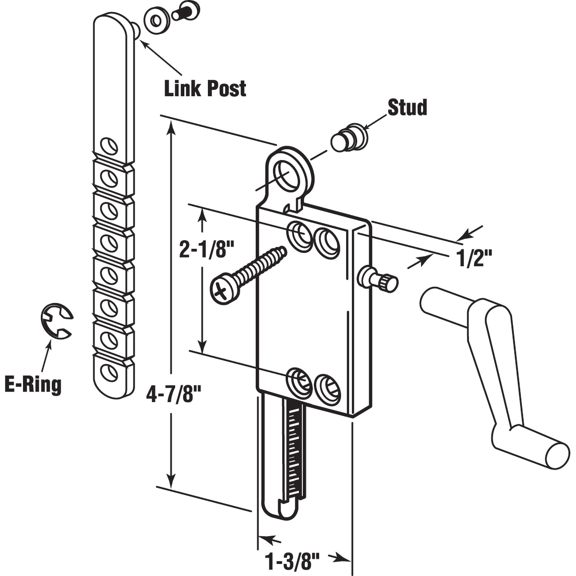Prime-Line R 7015 Casement-Window-Operators - View #2