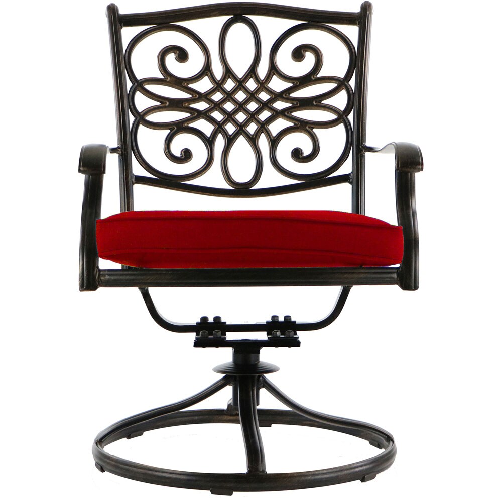 Hanover MONDN5PCSW-4-RED Patio-Dining-Sets - View #7