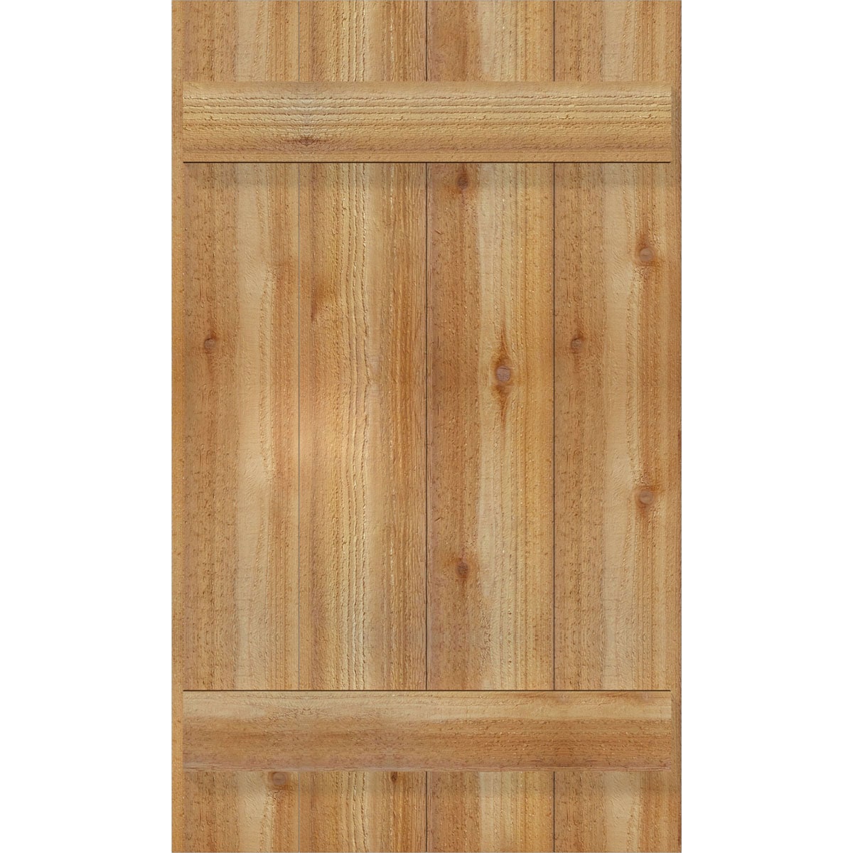 Ekena Millwork RBJ06S21X036RWR Exterior-Shutters - View #5