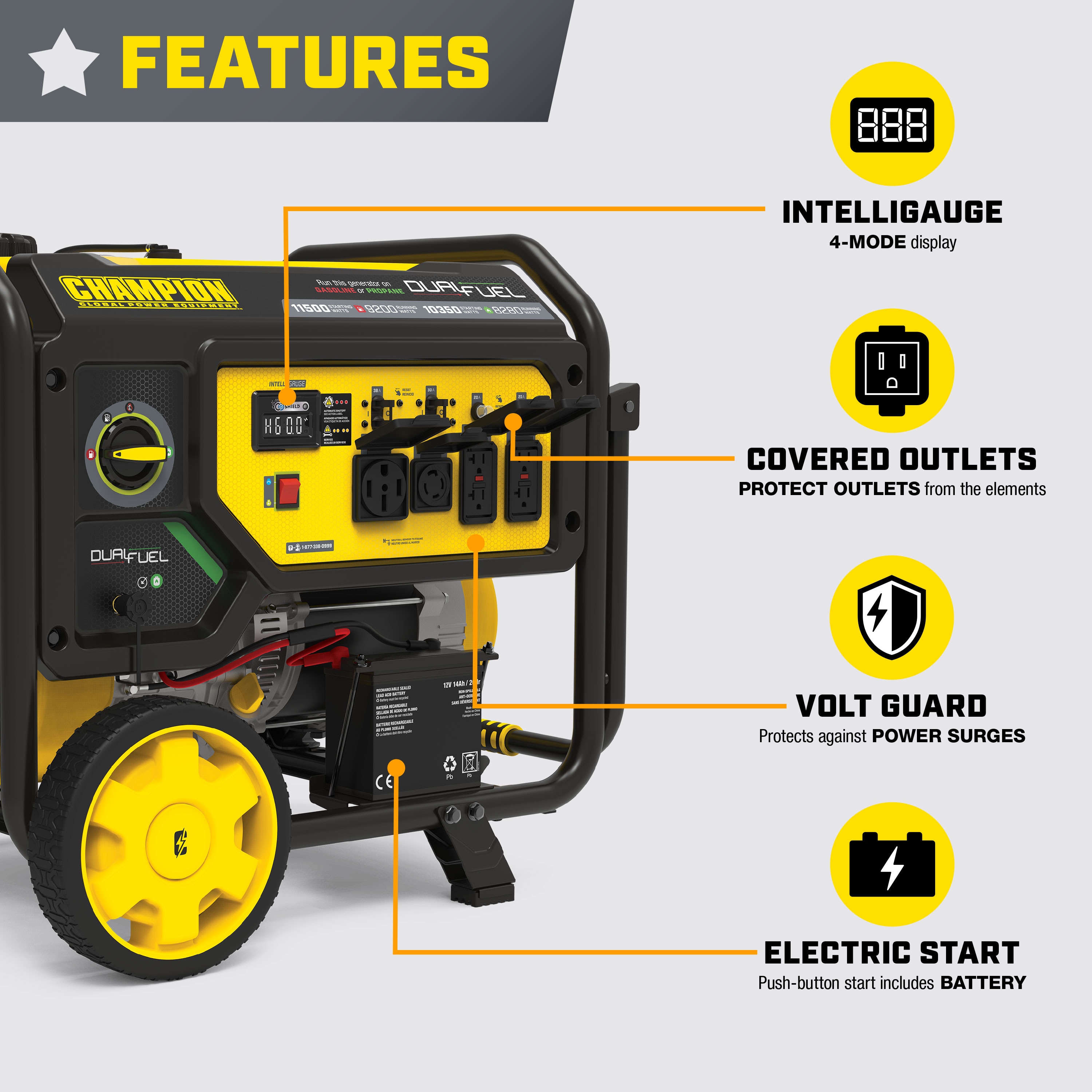 Champion Power Equipment 201302 Portable-Generators - View #4
