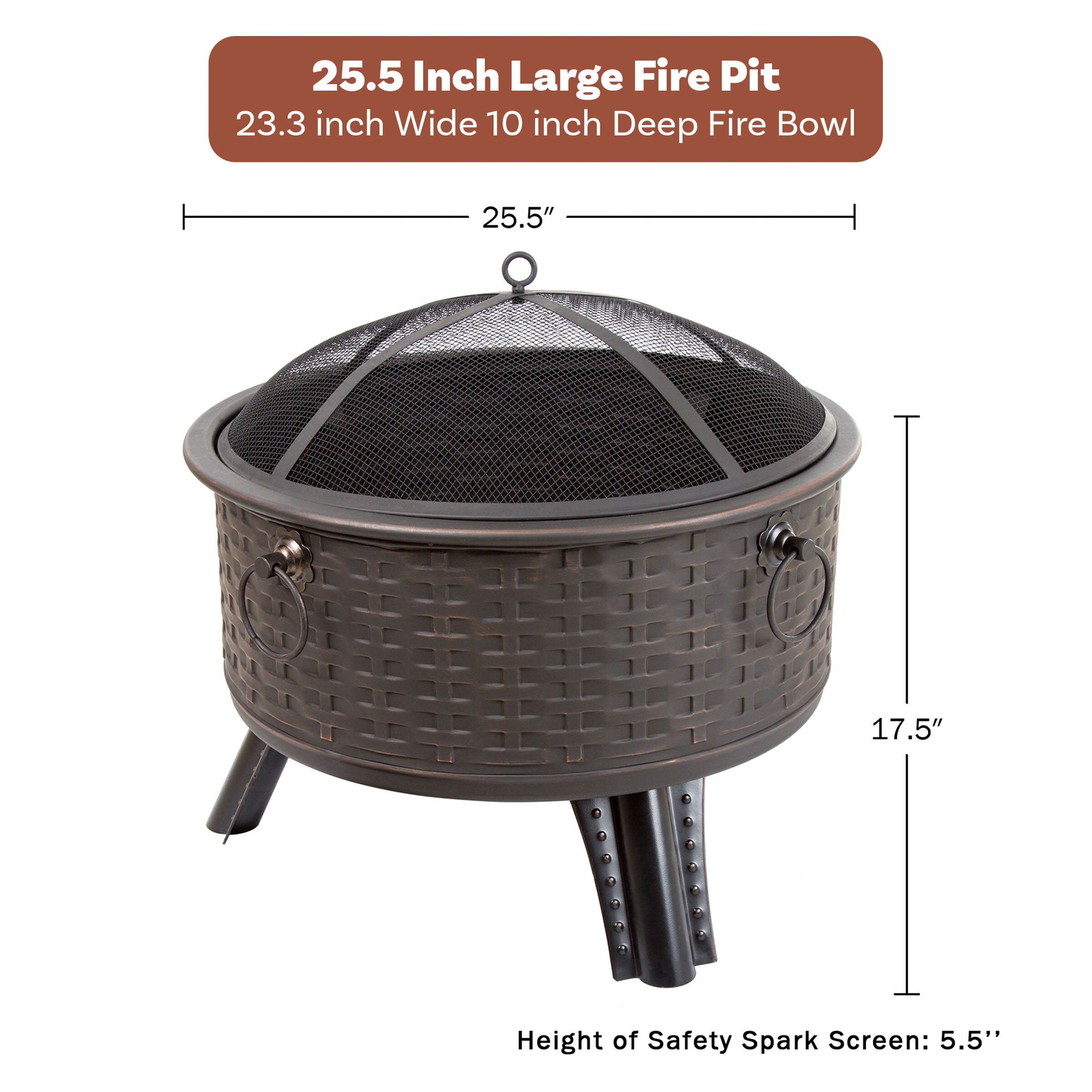 Nature Spring 335353DOK Outdoor-Woodburning-Firepits - View #5