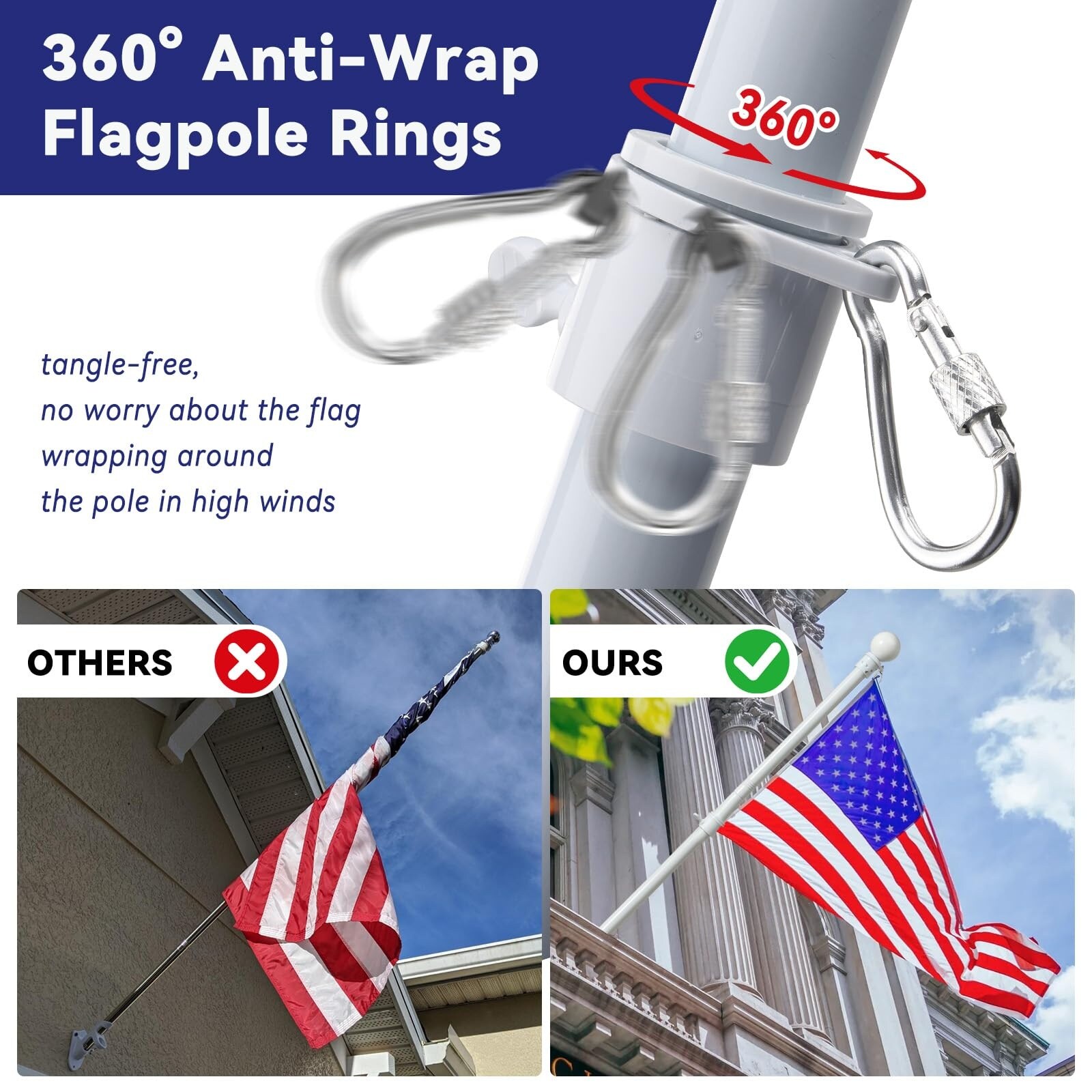 Justincity LJT0520J064 Flag-Pole-Accessories - View #3