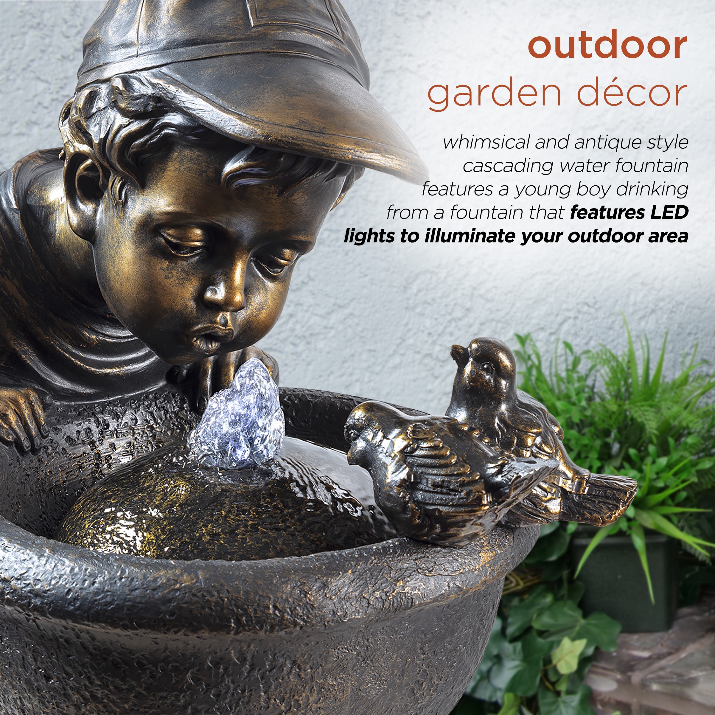 Wholesale inflatable water fountain Including Decor Garden Sculptures 