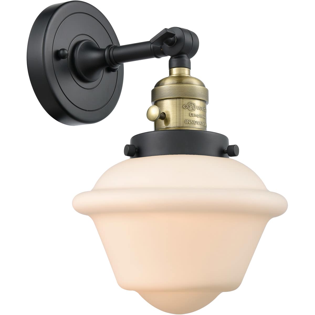 Innovations Lighting 1382070 203SW-BAB-G531 Franklin Restoration Small Oxford