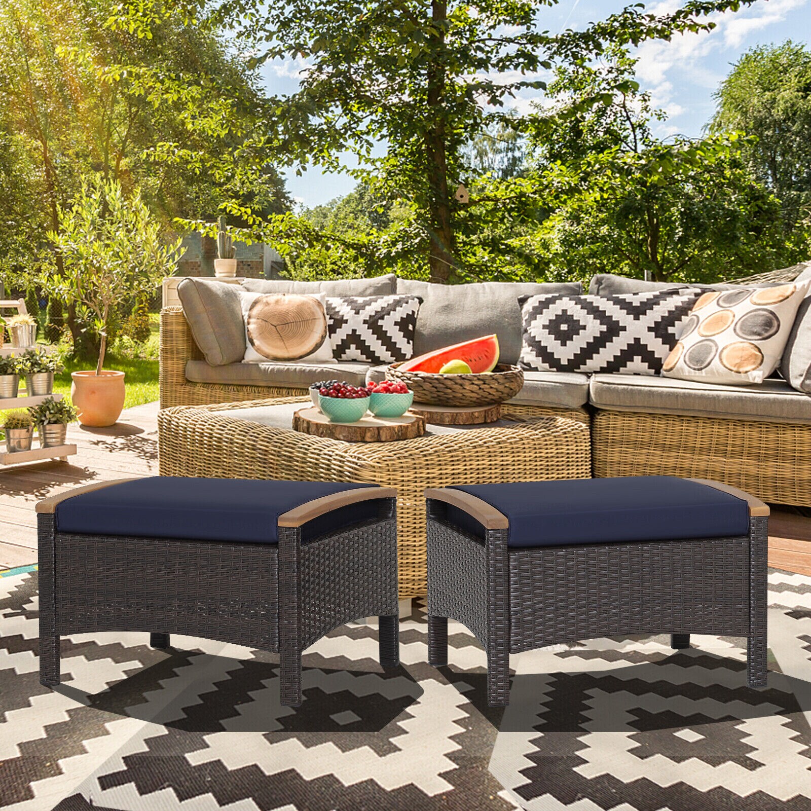 Forclover HYFE-70512NY Stools-Ottomans - View #6