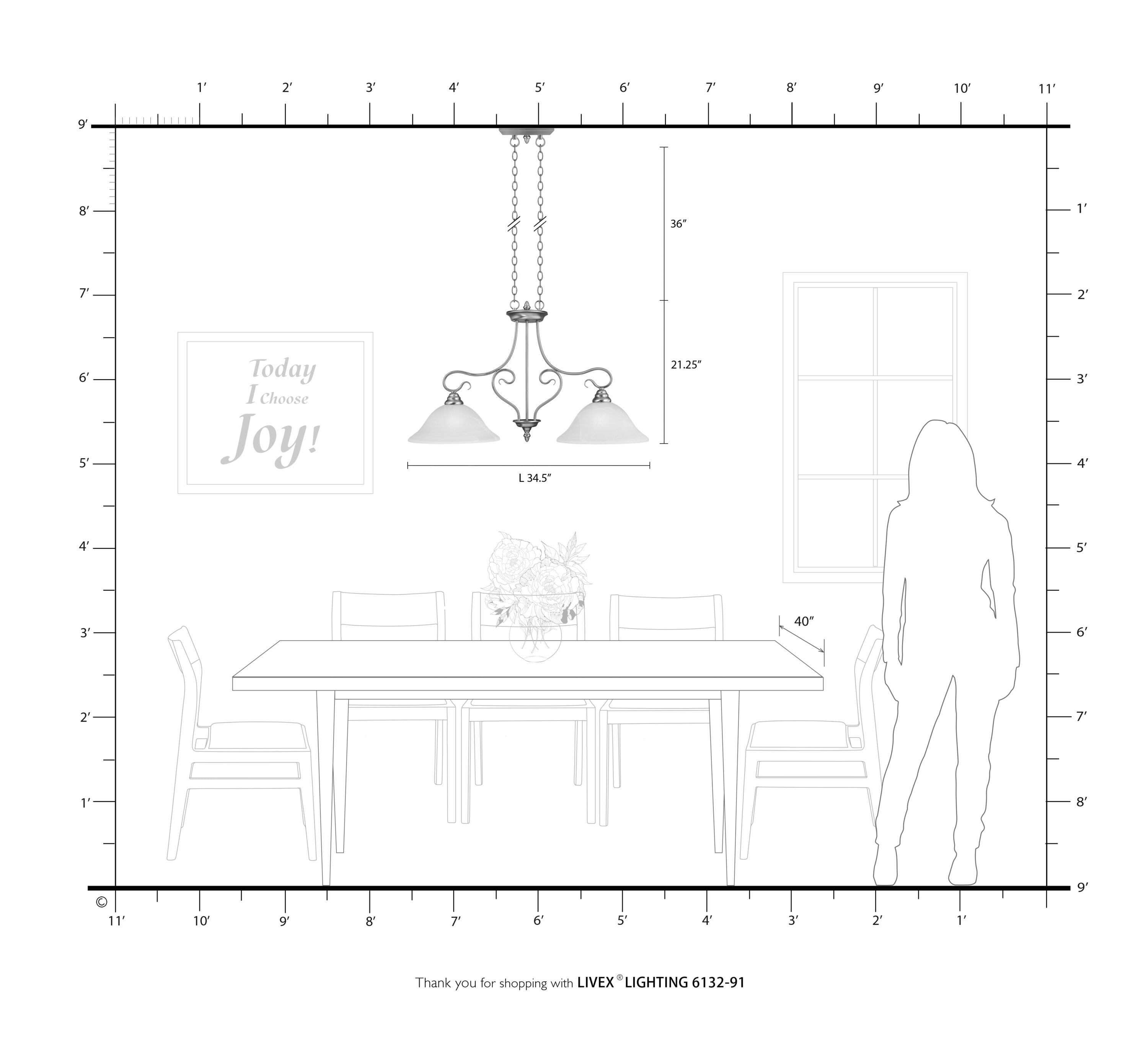 Livex Lighting 6132-91 Pendant-Lights - View #6