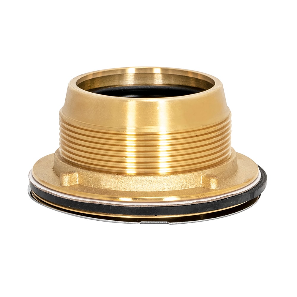 2 Caukless Brass Drain and Strainer