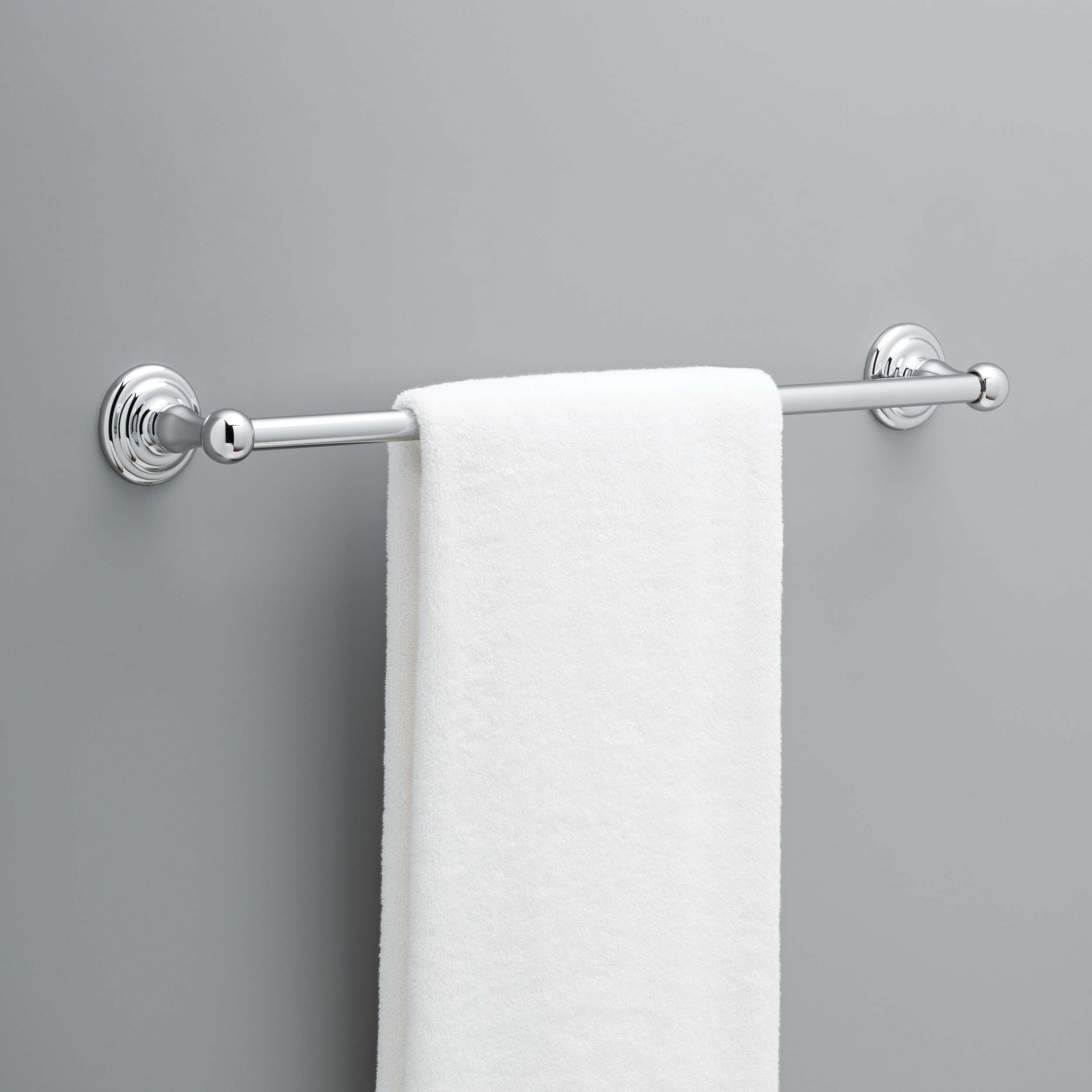 Franklin Brass Jamestown 24-in Polished Chrome Wall Mount Single Towel ...