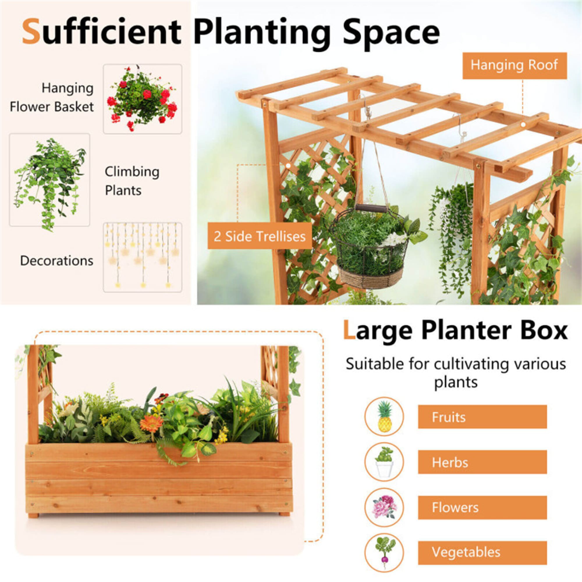 BABOOM BOM-T3926OR-CO Raised-Garden-Beds - View #10