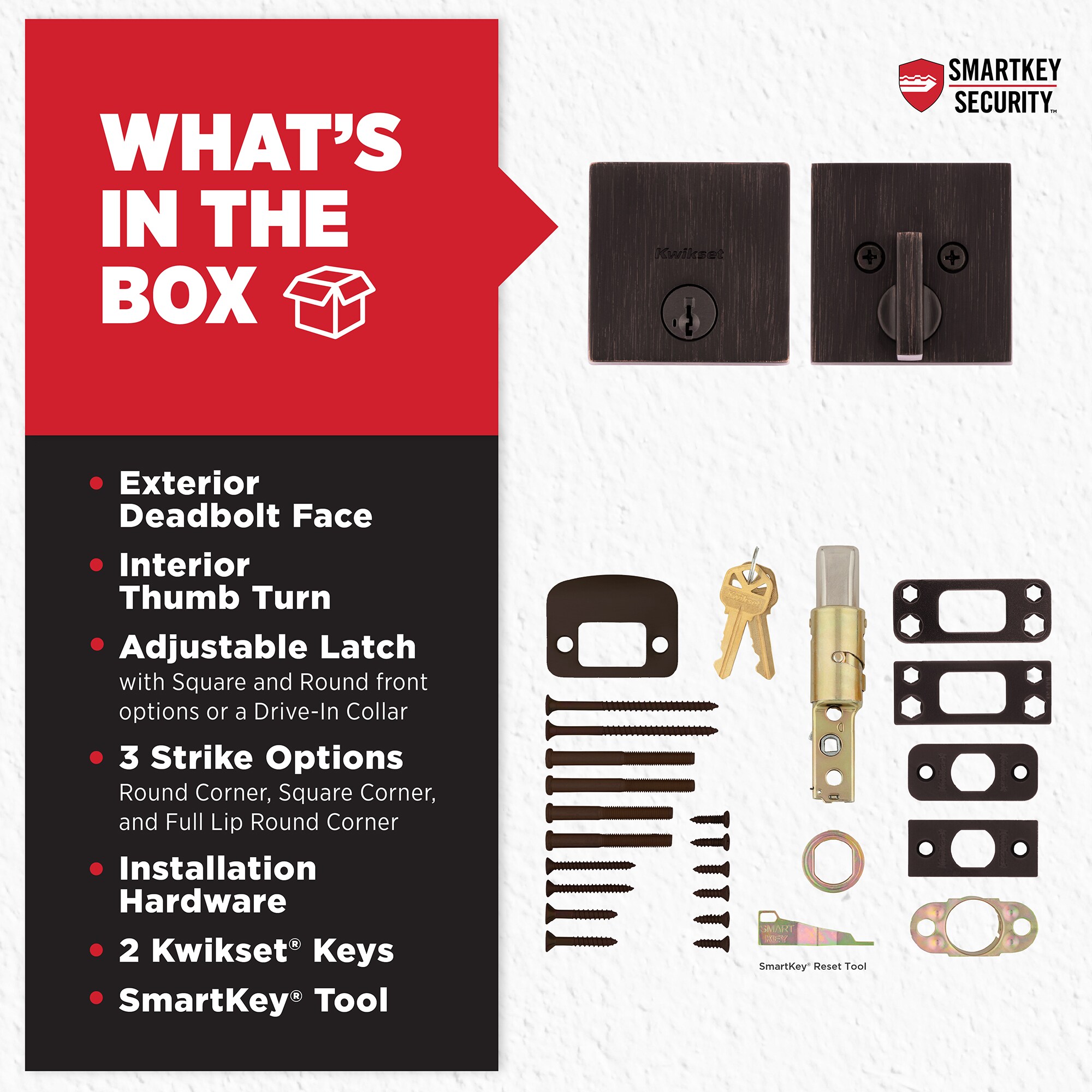 Kwikset Signature Series 258 SQT 11P SMT CP Door-Deadbolts - View #7