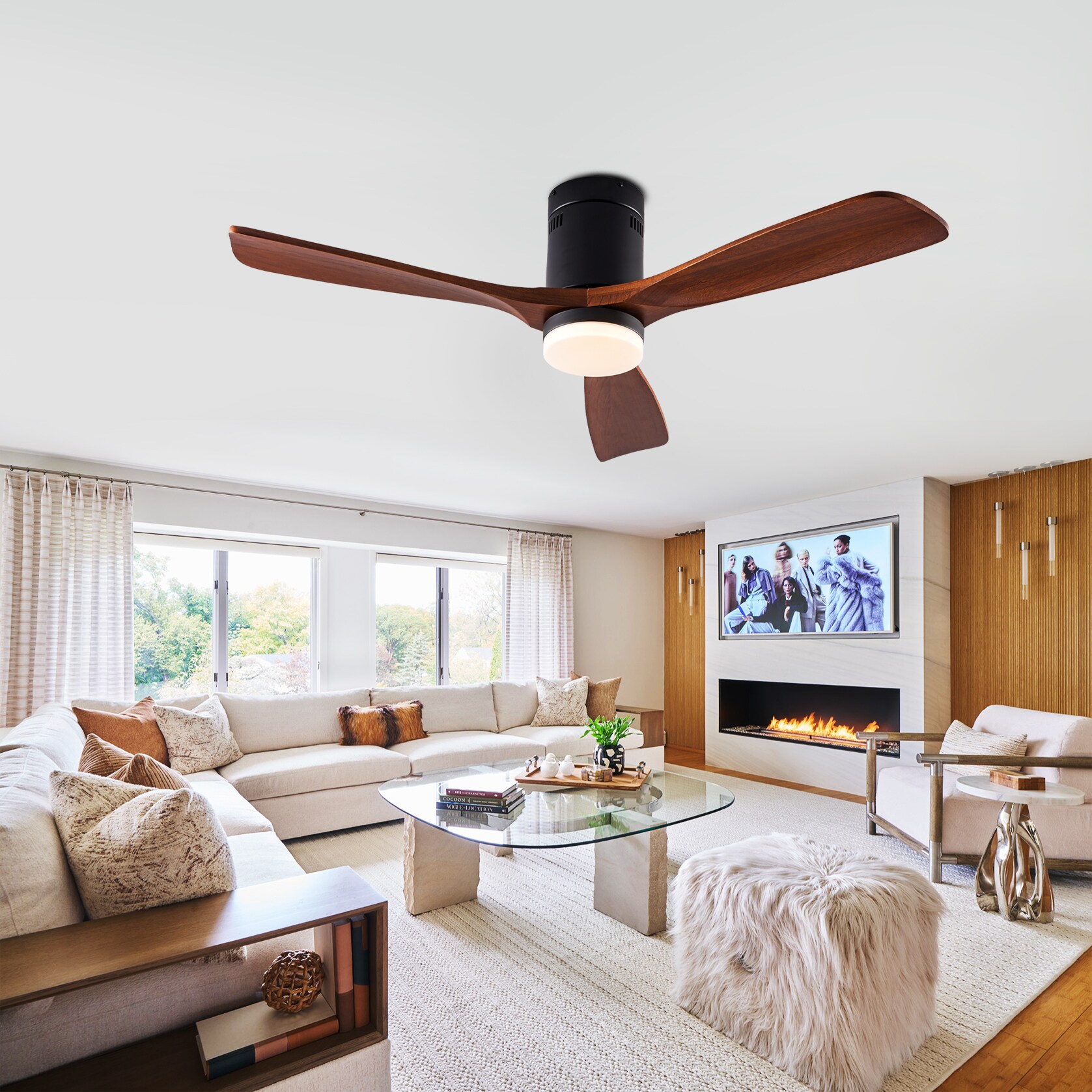 Gleam Flare GF-GG-52144BKBR Ceiling-Fans - View #14
