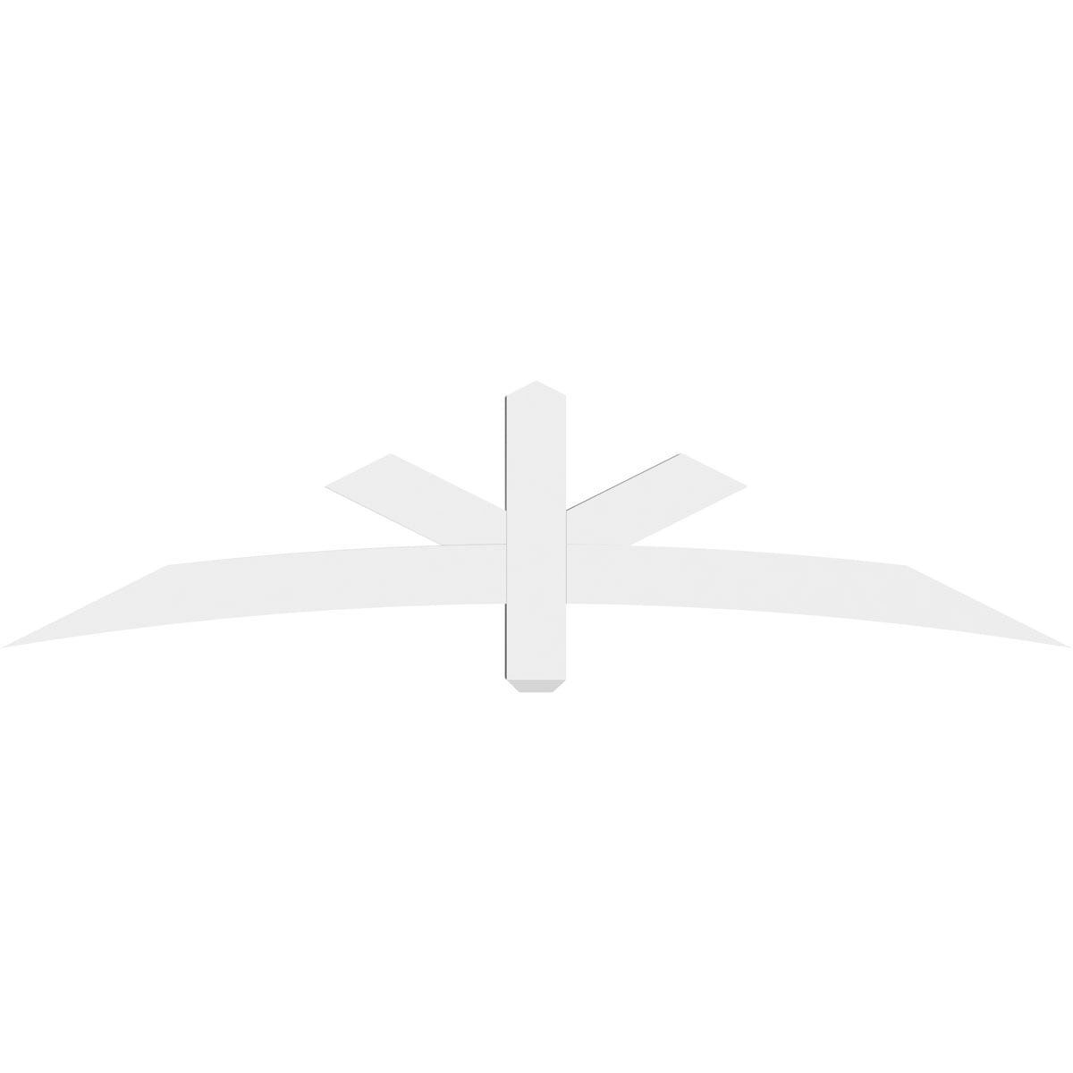 Ekena Millwork GBP072X18X0404ALB00 Exterior-Brackets-Braces - View #2