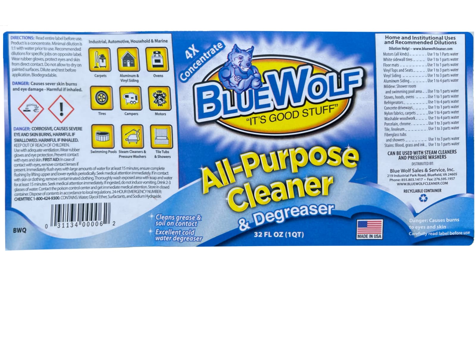 Brumol Azul - Magic in a Bottle!! Degreaser that literally works on an –