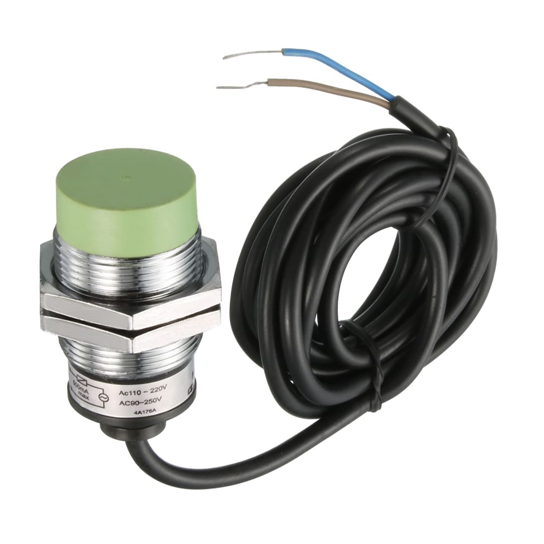 Unique Bargains 1-15mm Inductive Proximity Sensor Switch Detector NO AC ...