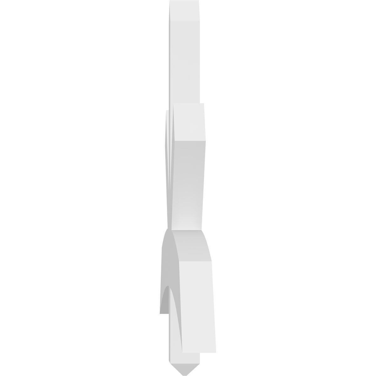 Ekena Millwork GBP060X23X0204ALB00 Exterior-Brackets-Braces - View #3