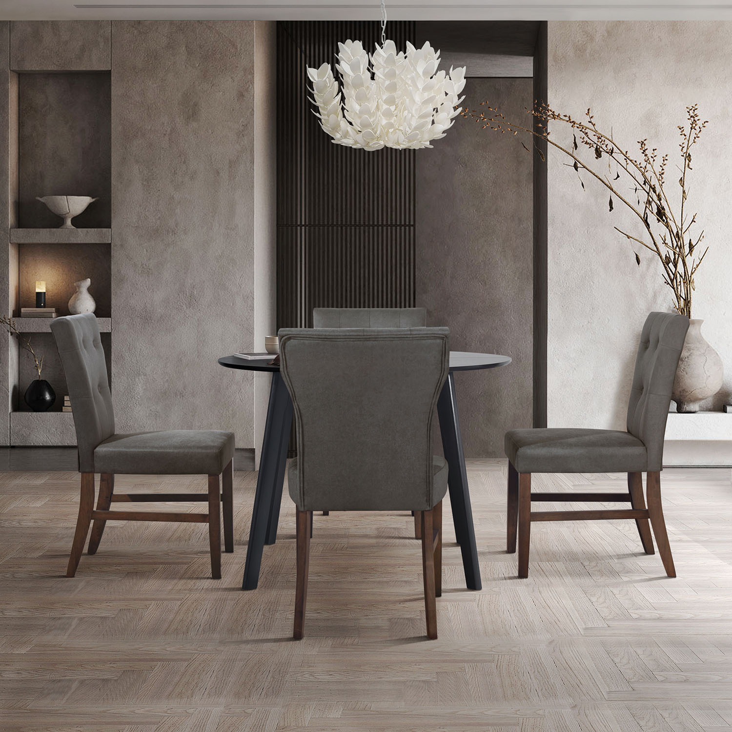 CasePiece C3084US-DGY-LN-BN-C3 Dining-Sets - View #2
