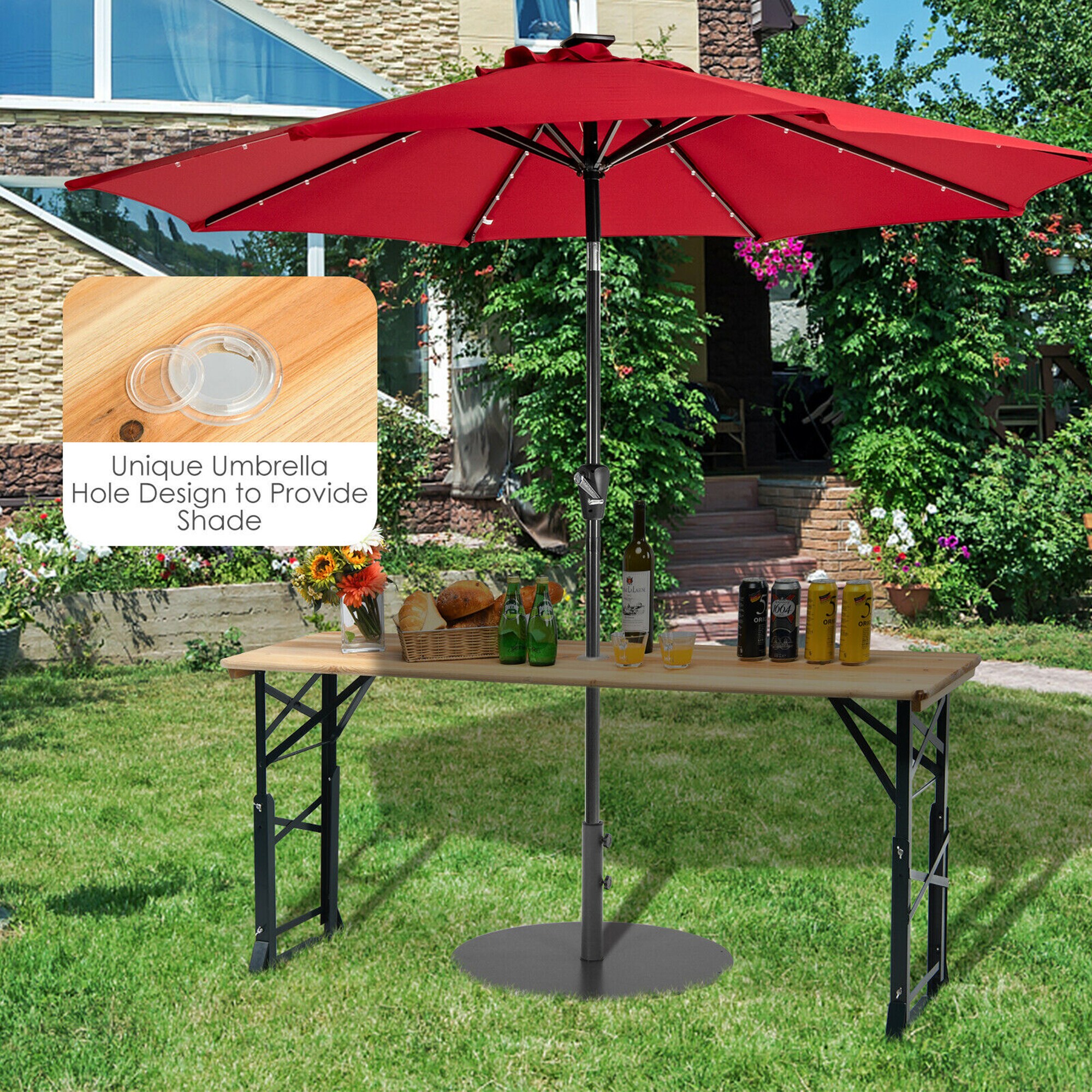 Costway OP70829 Picnic-Tables - View #7