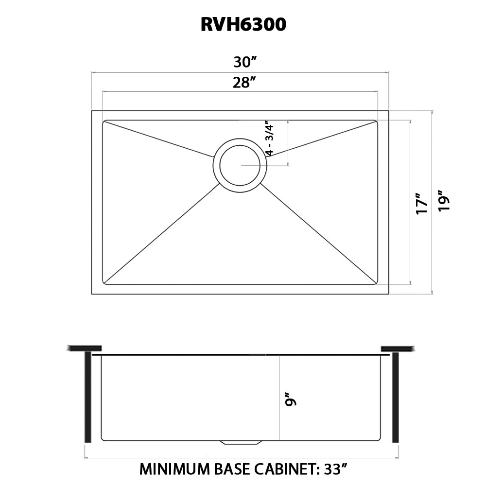 Ruvati RVH6300BL Kitchen-Sinks - View #9
