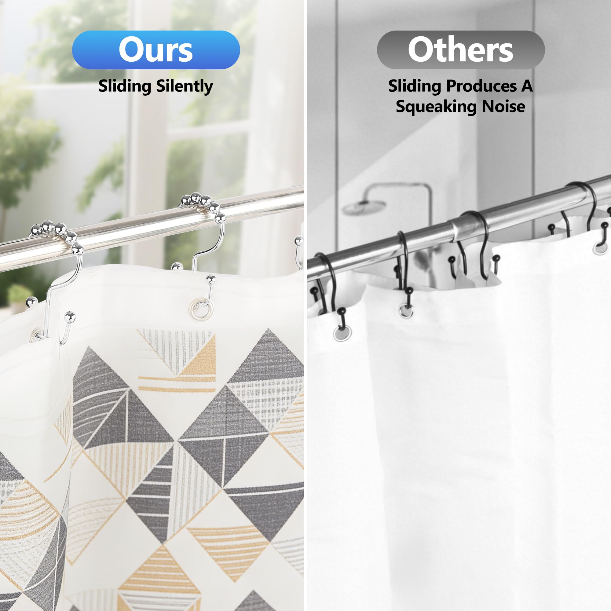 Aoibox LAB4VDPX Shower-Rings-Hooks - View #6