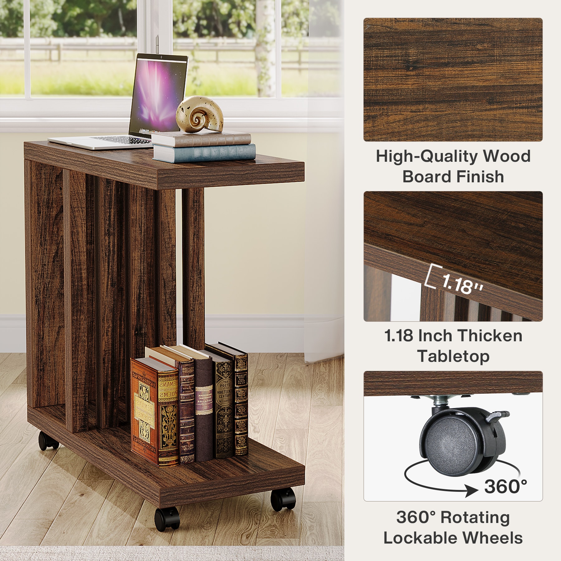 Tribesigns LWFD-JW0801 End-Tables - View #6