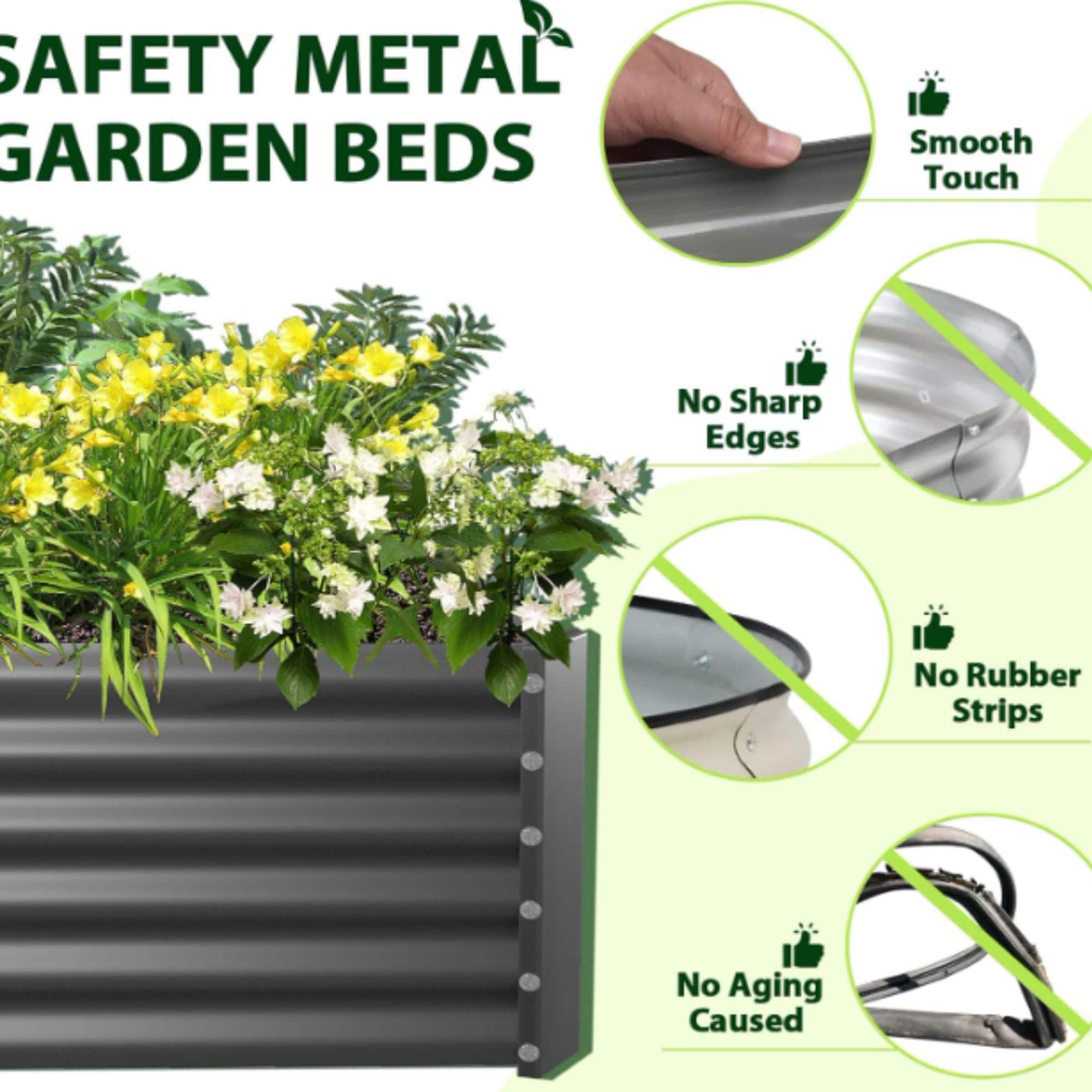 Ama Pear S-FLWBD-10 Raised-Garden-Beds - View #6