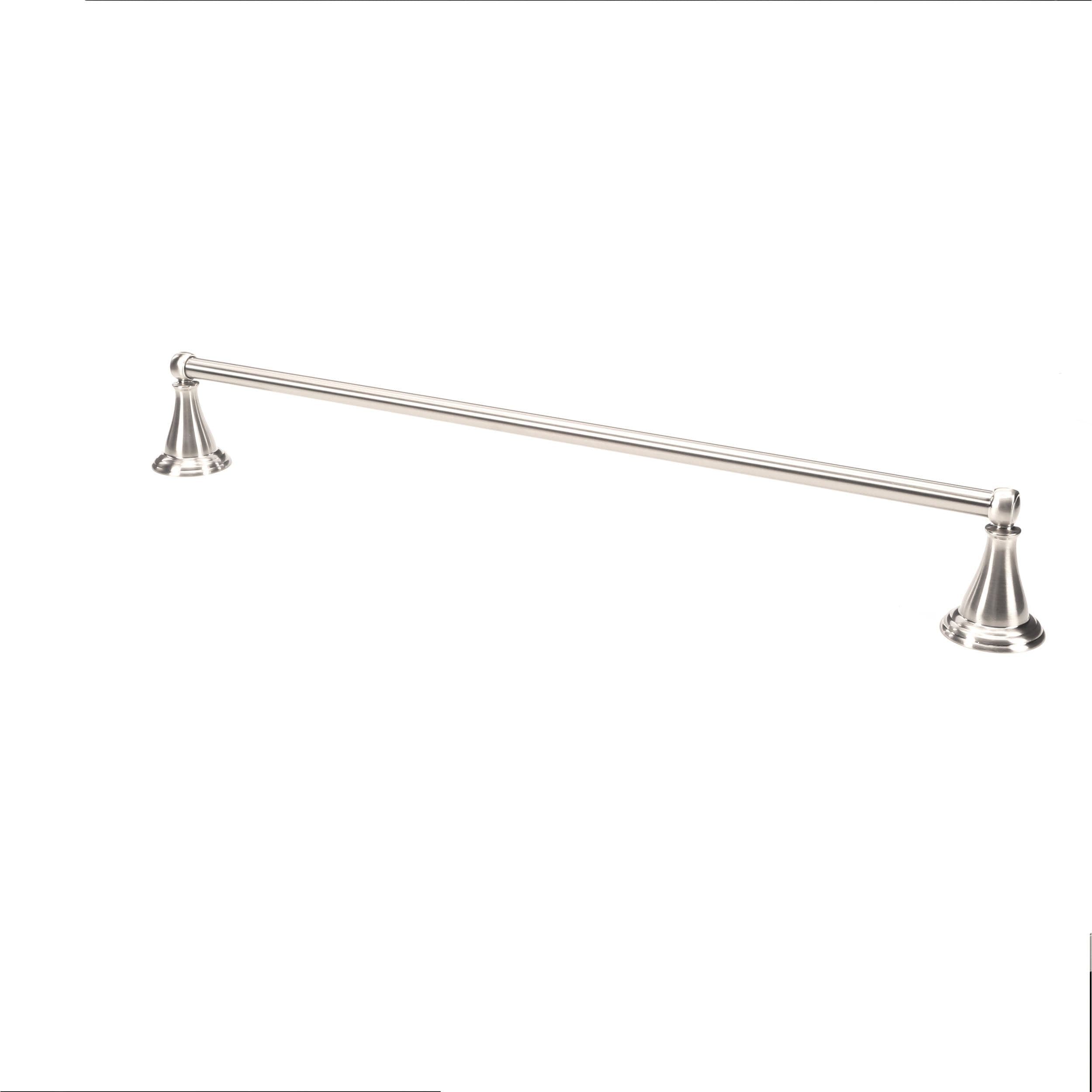 Delta Windemere 24-in Brushed Nickel Wall Mount Single Towel Bar 