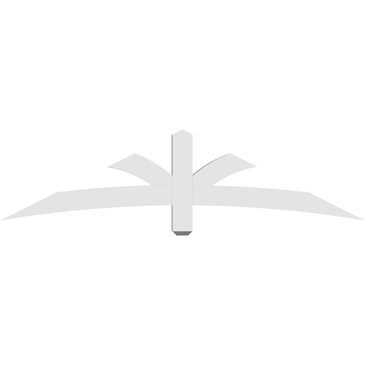 Ekena Millwork GBP072X18X0404DAV00 Exterior-Brackets-Braces - View #4