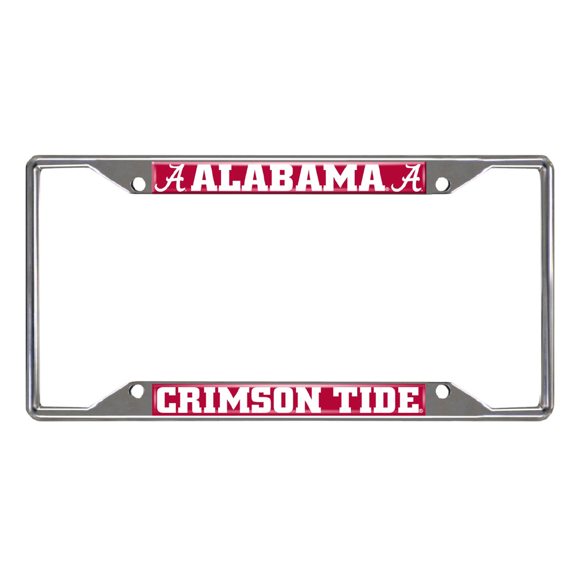 FANMATS 14805 Alabama Crimson Tide NCAA License Plate Frame