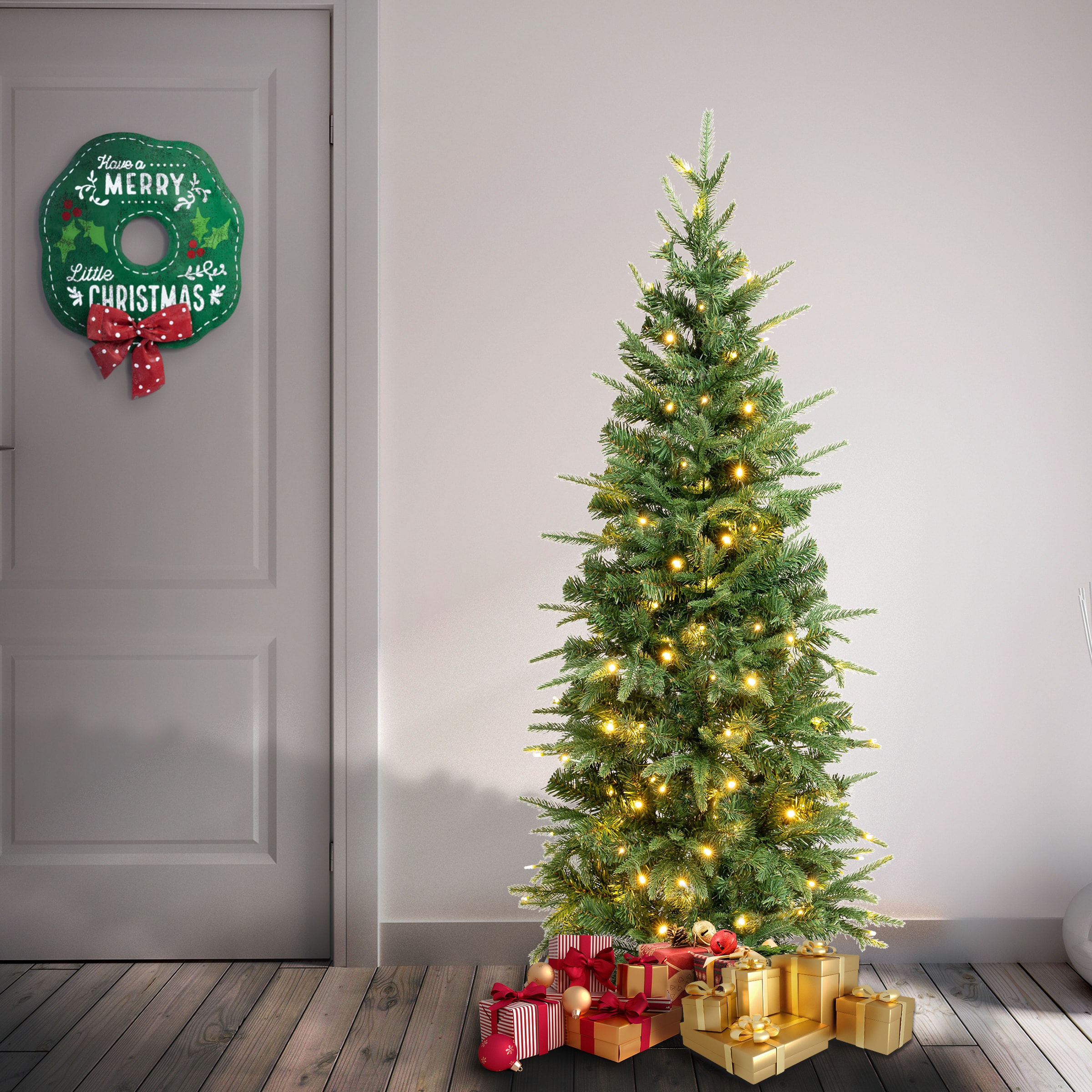 National Tree Company PEDUX8-304L-45 Artificial-Christmas-Trees - View #2