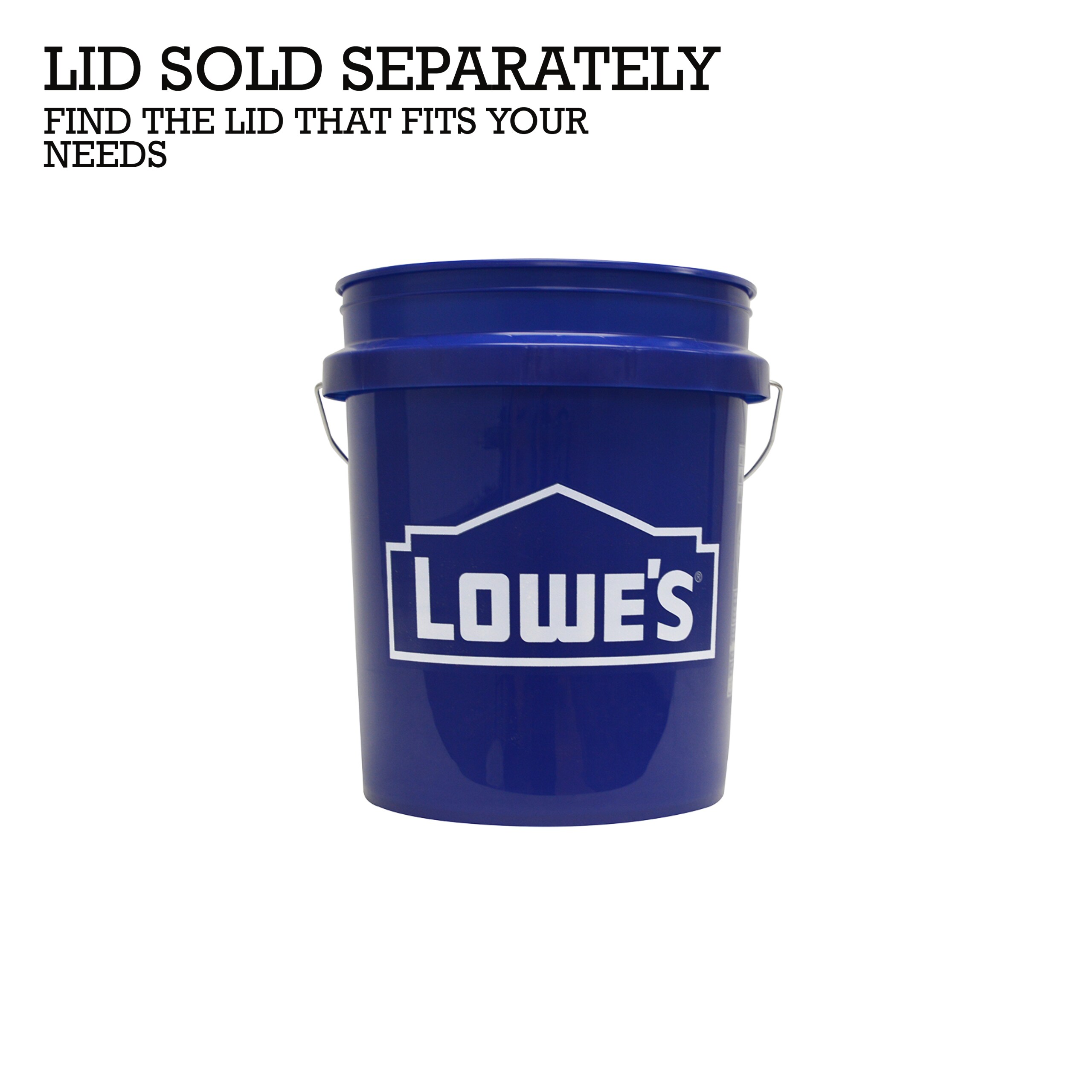 Lowe's 5-Gallon Plastic General Bucket