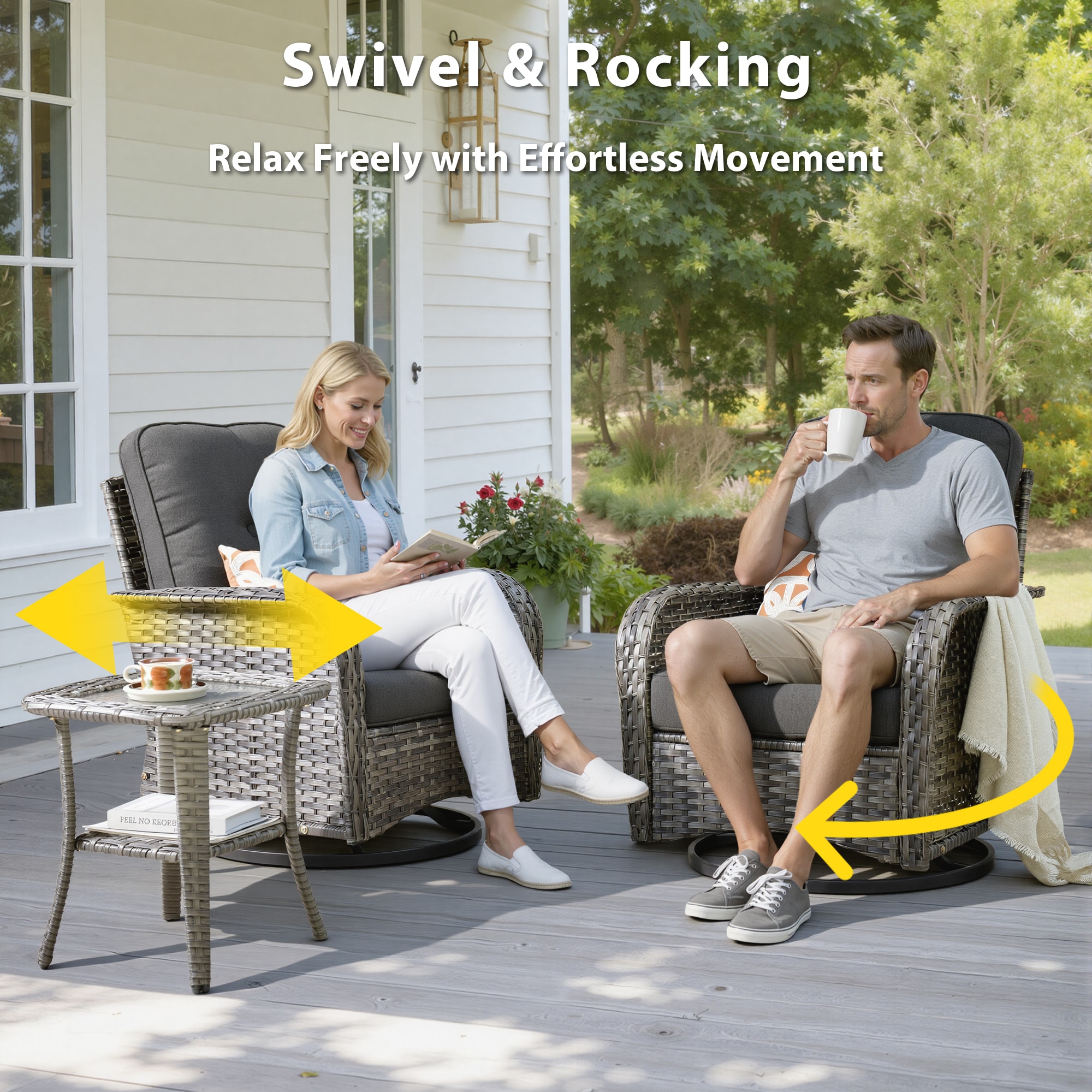 weaxty HMBYZGNCGNDS100S51 Patio-Conversation-Sets - View #3
