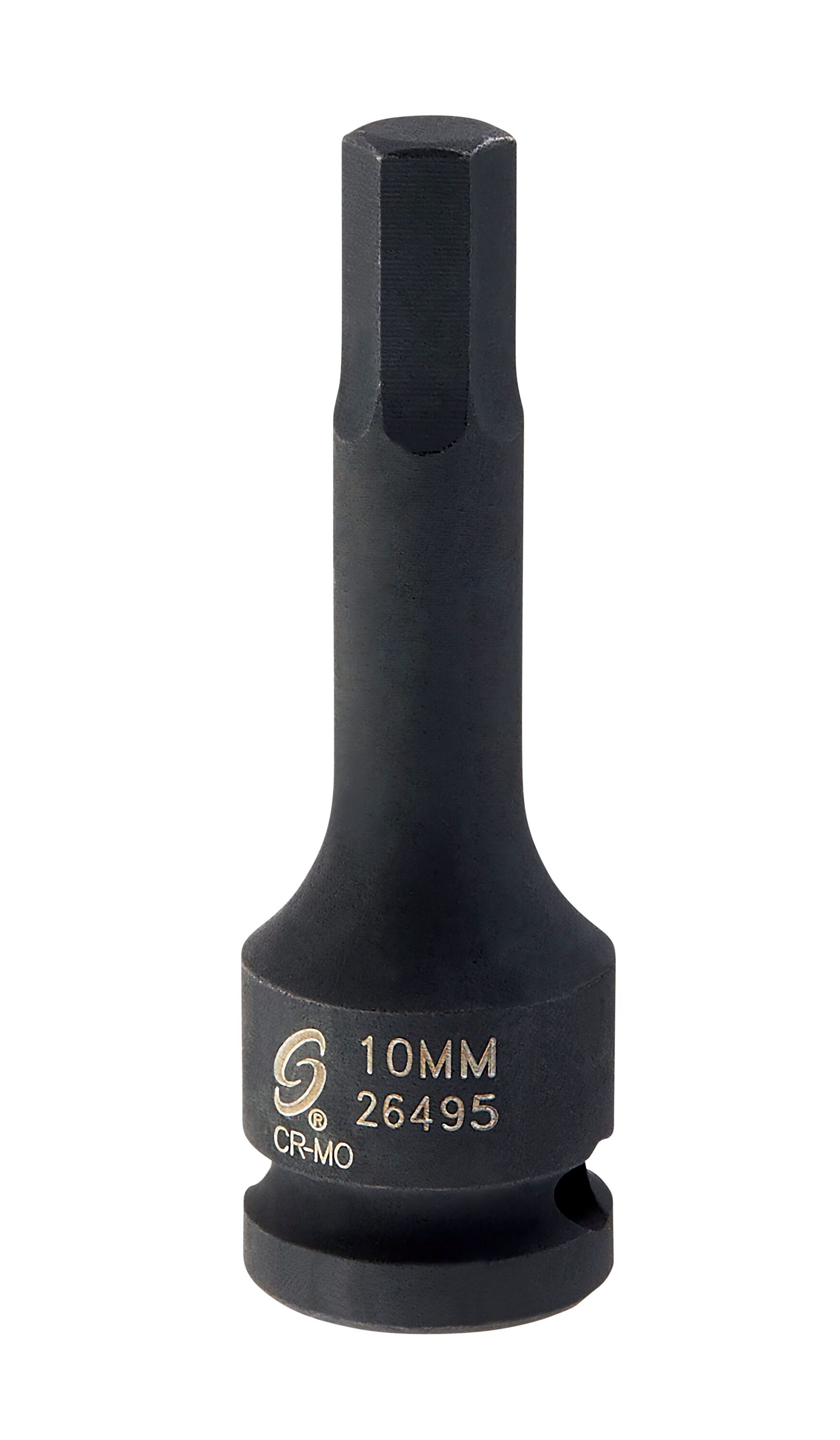 SUNEX TOOLS 26495 Metric 1/2-in Drive 10mm 6-point Impact Socket Individual