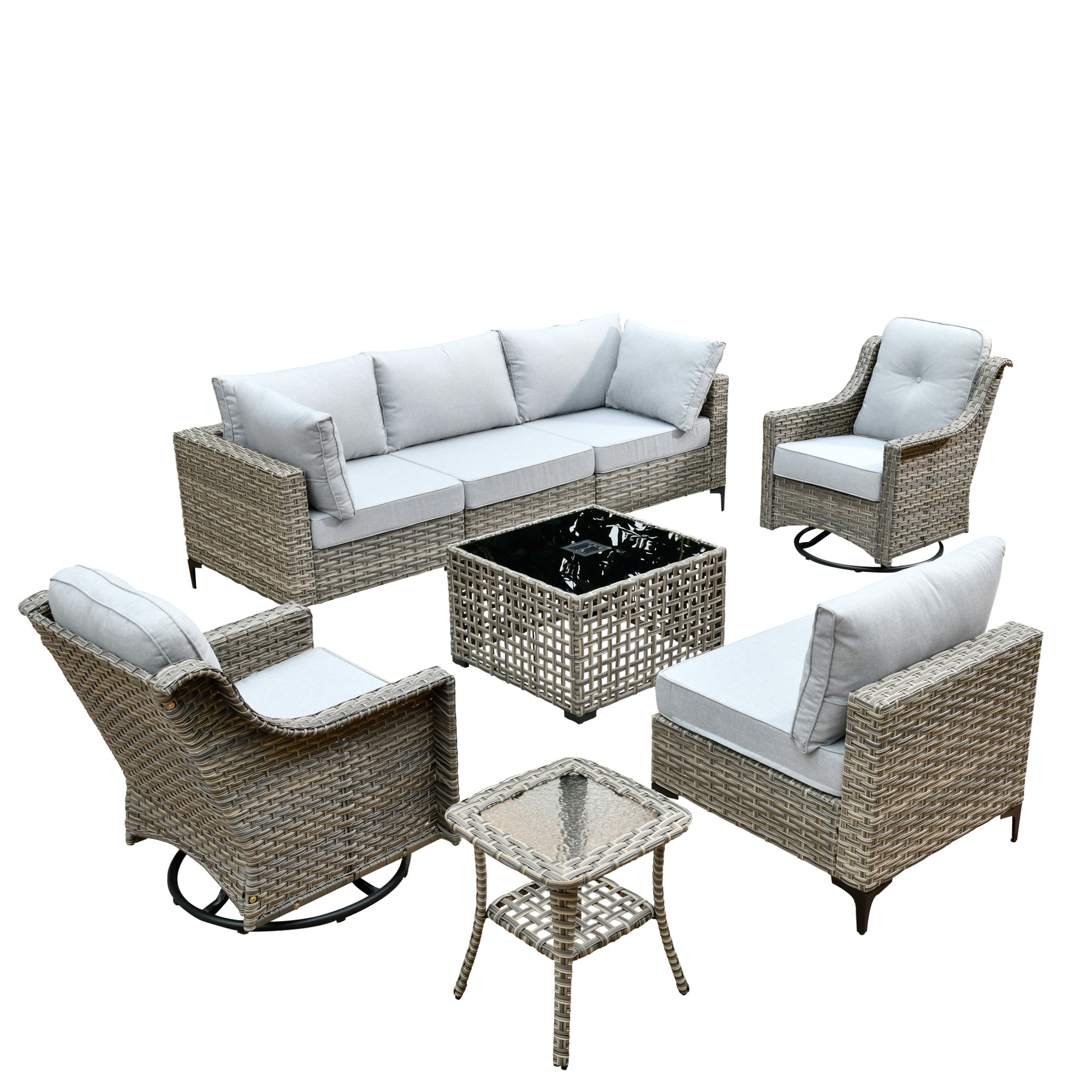 ALTRIGUS 6L-YZSKT408-AL Patio-Conversation-Sets - View #2