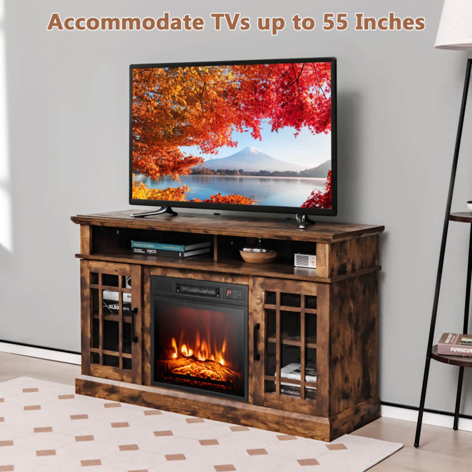 Clihome CL-FP10220BN Electric-Fireplaces - View #2
