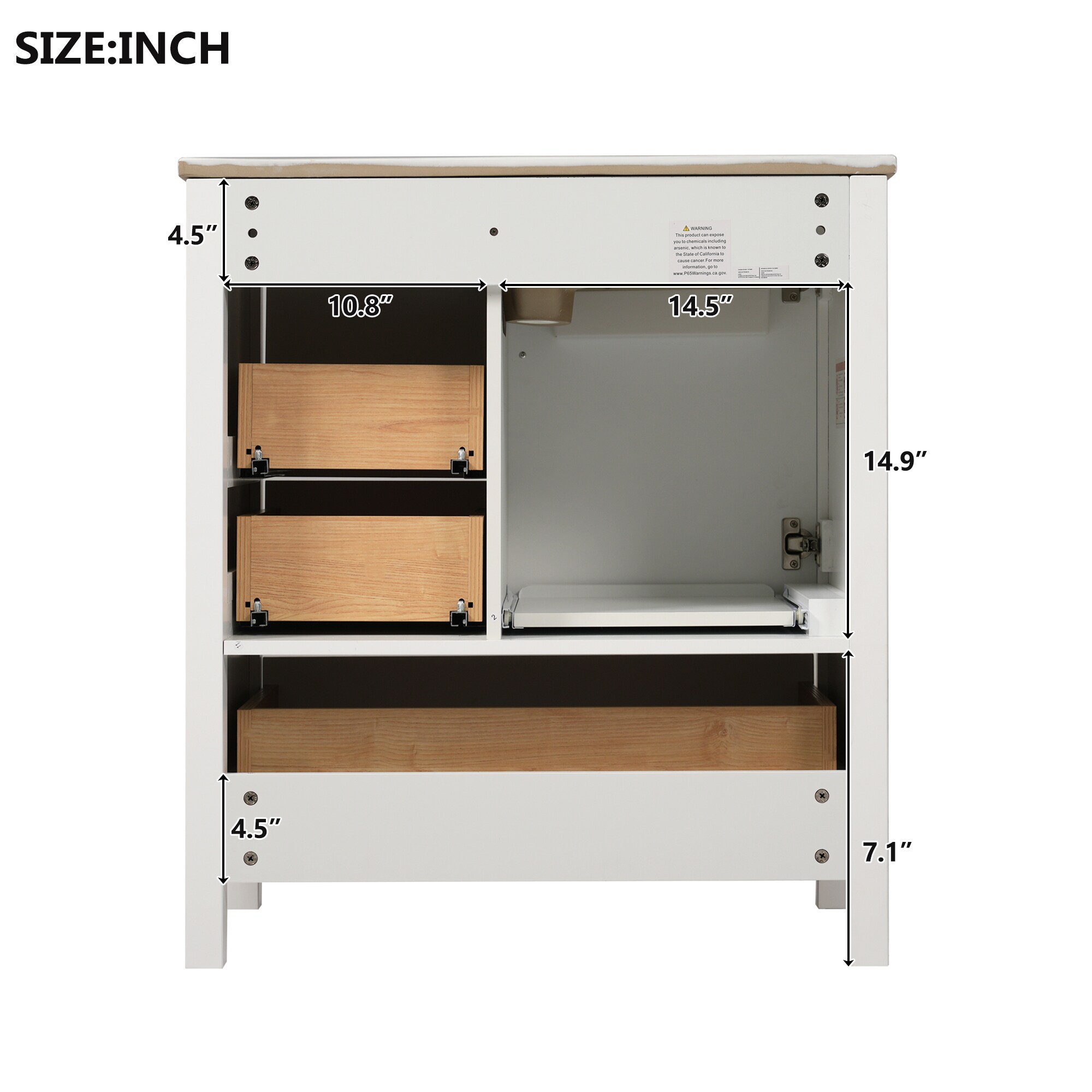GDFStudio 345601 Bath-Vanity-Combo - View #6